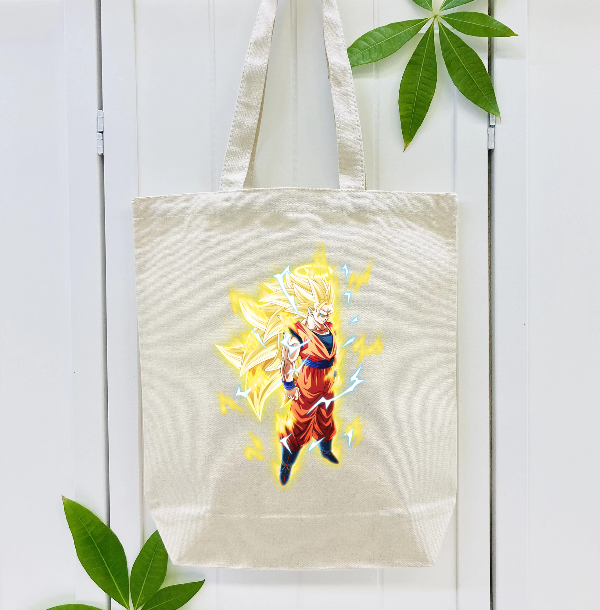 ドラゴンボール 孫悟空（そん ごくう）Son Goku カカロット DRAGON BALL Kakarotto 縦型キャンバス生地手提げバッグ　トートバッグ