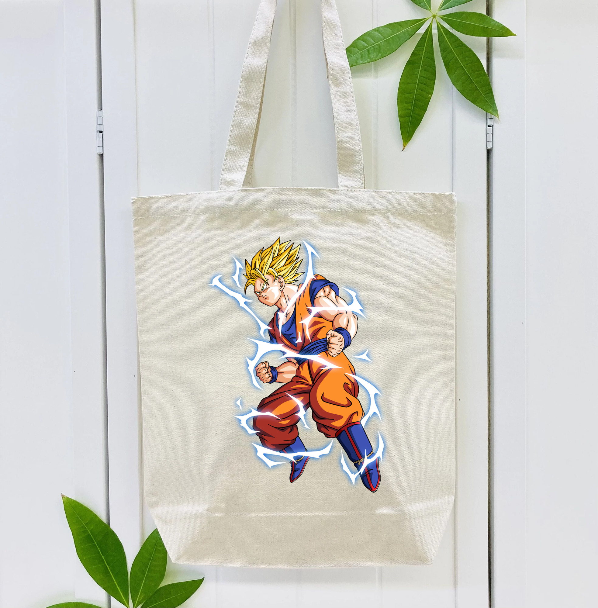 ドラゴンボール 孫悟空（そん ごくう）Son Goku カカロット DRAGON BALL Kakarotto 縦型キャンバス生地手提げバッグ　トートバッグ
