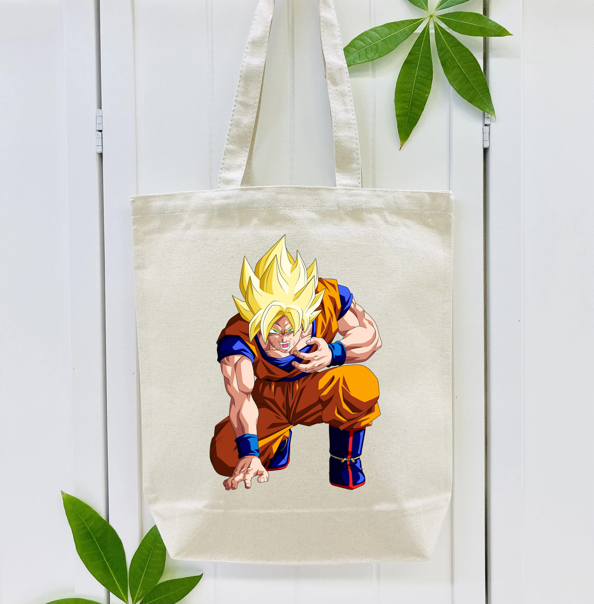 ドラゴンボール 孫悟空（そん ごくう）Son Goku カカロット DRAGON BALL Kakarotto 縦型キャンバス生地手提げバッグ　トートバッグ