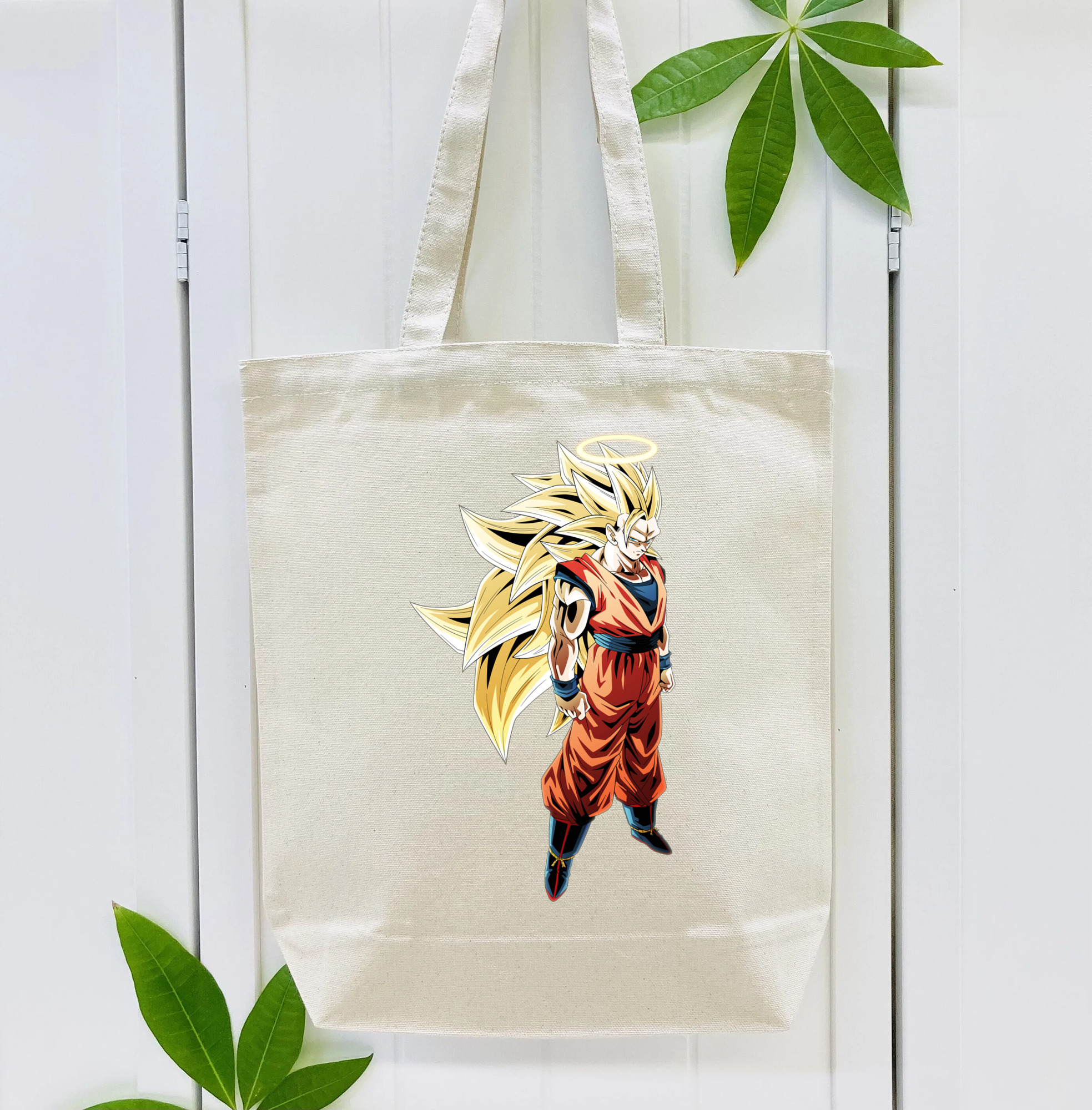 ドラゴンボール 孫悟空（そん ごくう）Son Goku カカロット DRAGON BALL Kakarotto 縦型キャンバス生地手提げバッグ　トートバッグ