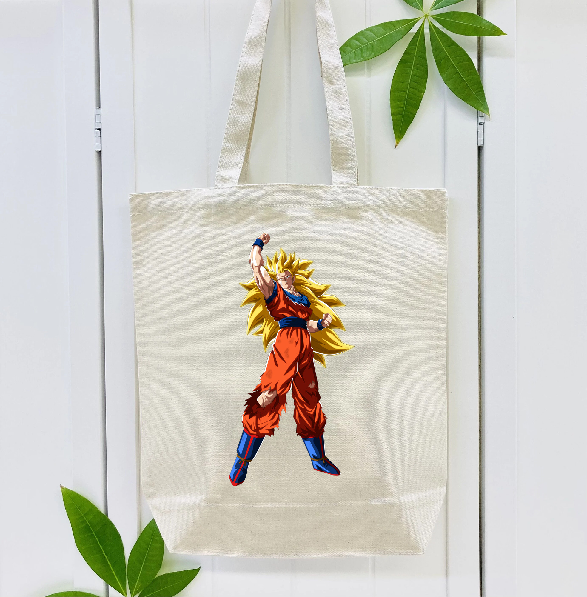 ドラゴンボール 孫悟空（そん ごくう）Son Goku カカロット DRAGON BALL Kakarotto 縦型キャンバス生地手提げバッグ　トートバッグ