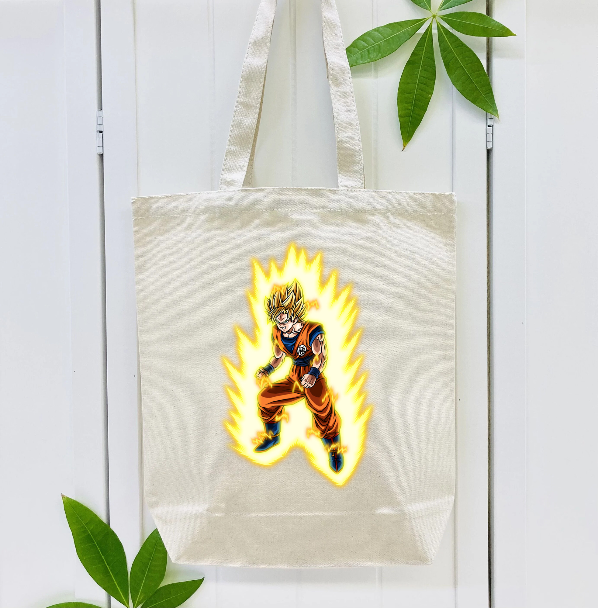 ドラゴンボール 孫悟空（そん ごくう）Son Goku カカロット DRAGON BALL Kakarotto 縦型キャンバス生地手提げバッグ　トートバッグ