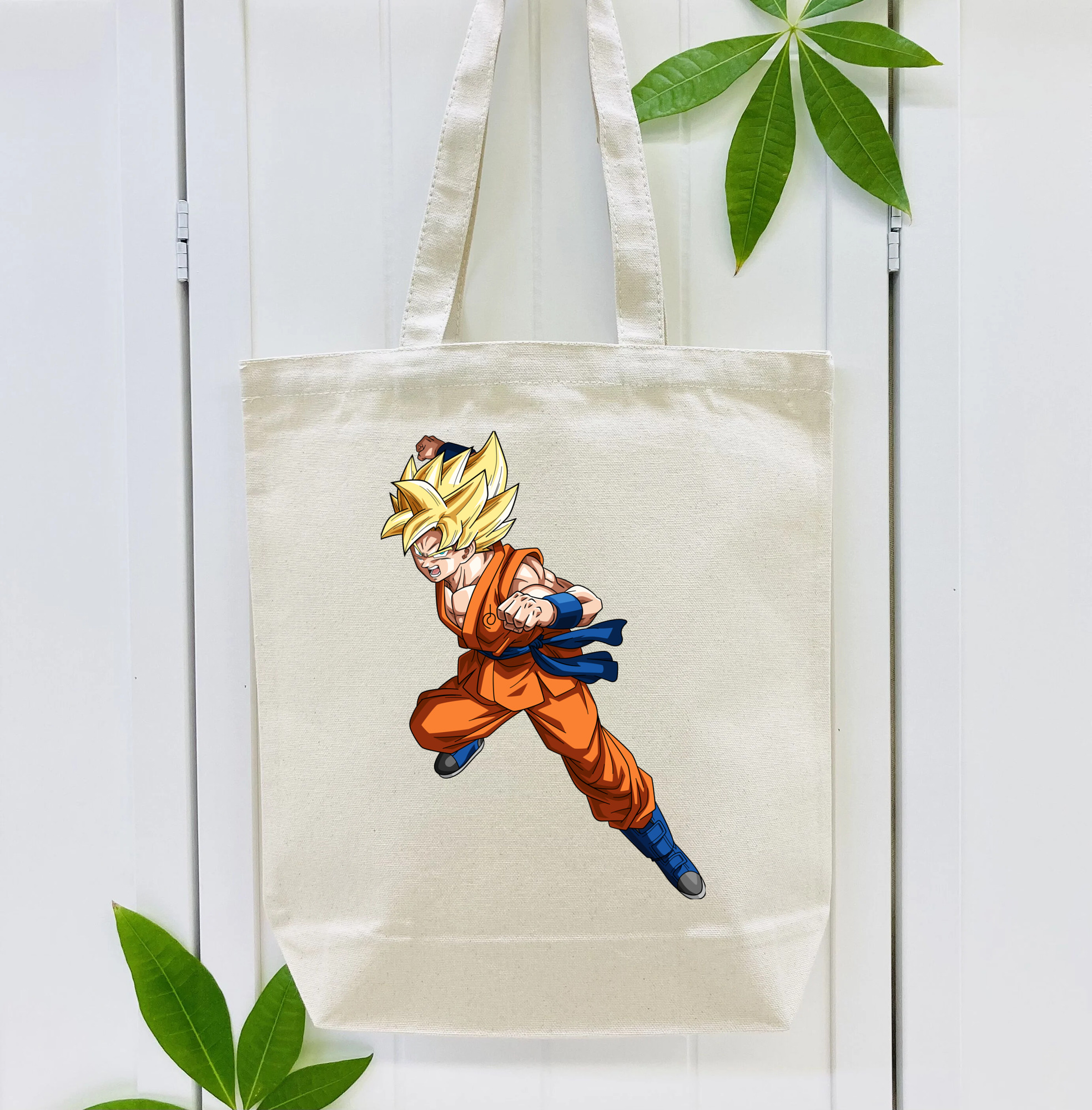 ドラゴンボール 孫悟空（そん ごくう）Son Goku カカロット DRAGON BALL Kakarotto 縦型キャンバス生地手提げバッグ　トートバッグ