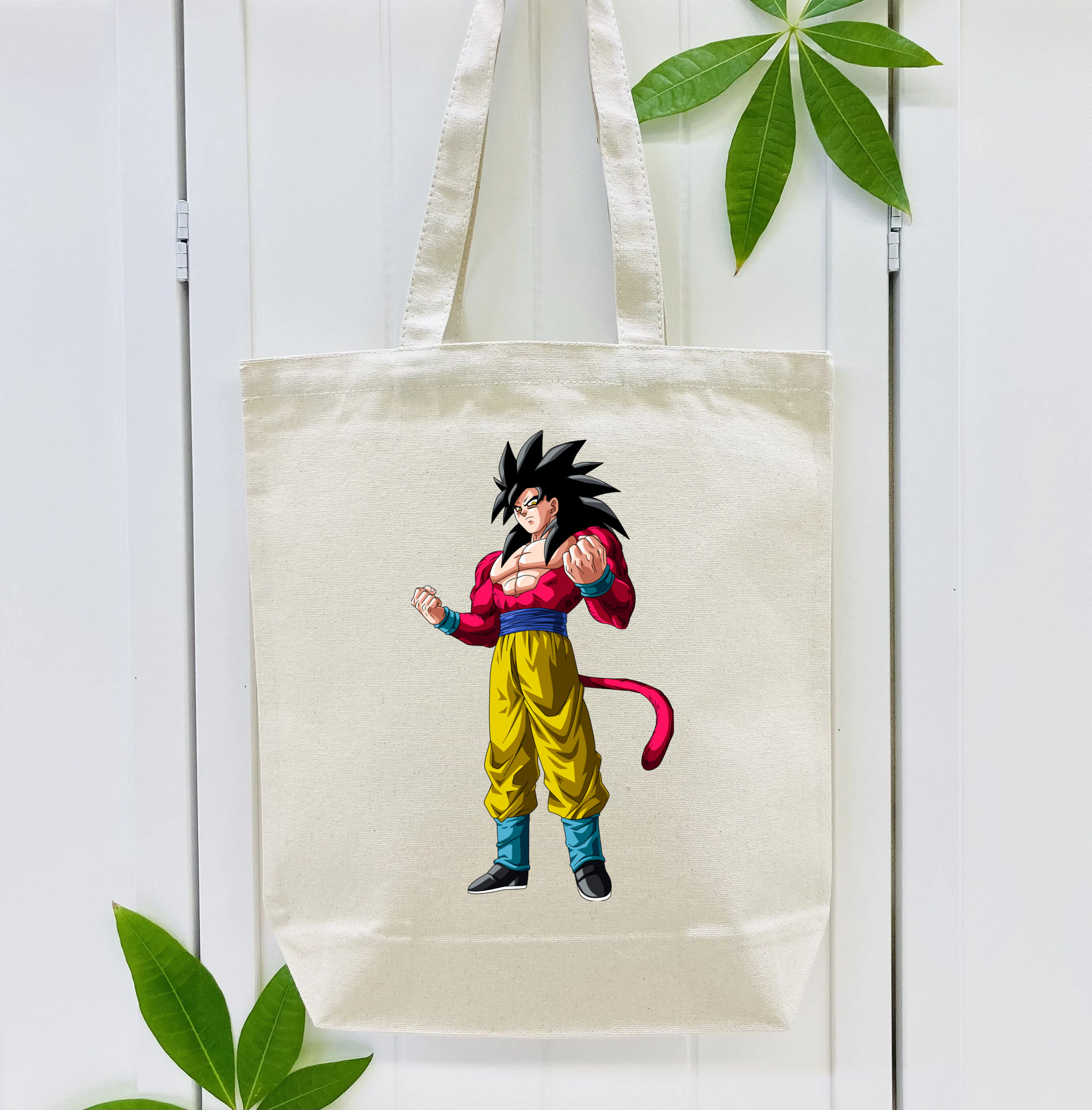 ドラゴンボール 孫悟空（そん ごくう）Son Goku カカロット DRAGON BALL Kakarotto 縦型キャンバス生地手提げバッグ　トートバッグ