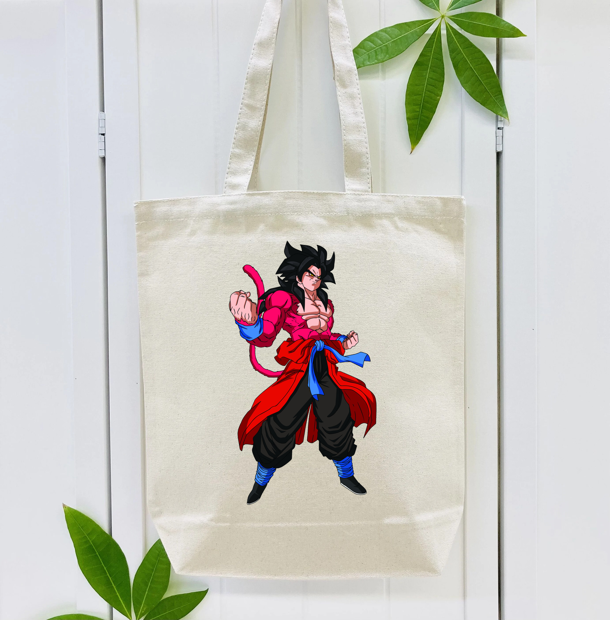 ドラゴンボール 孫悟空（そん ごくう）Son Goku カカロット DRAGON BALL Kakarotto 縦型キャンバス生地手提げバッグ　トートバッグ