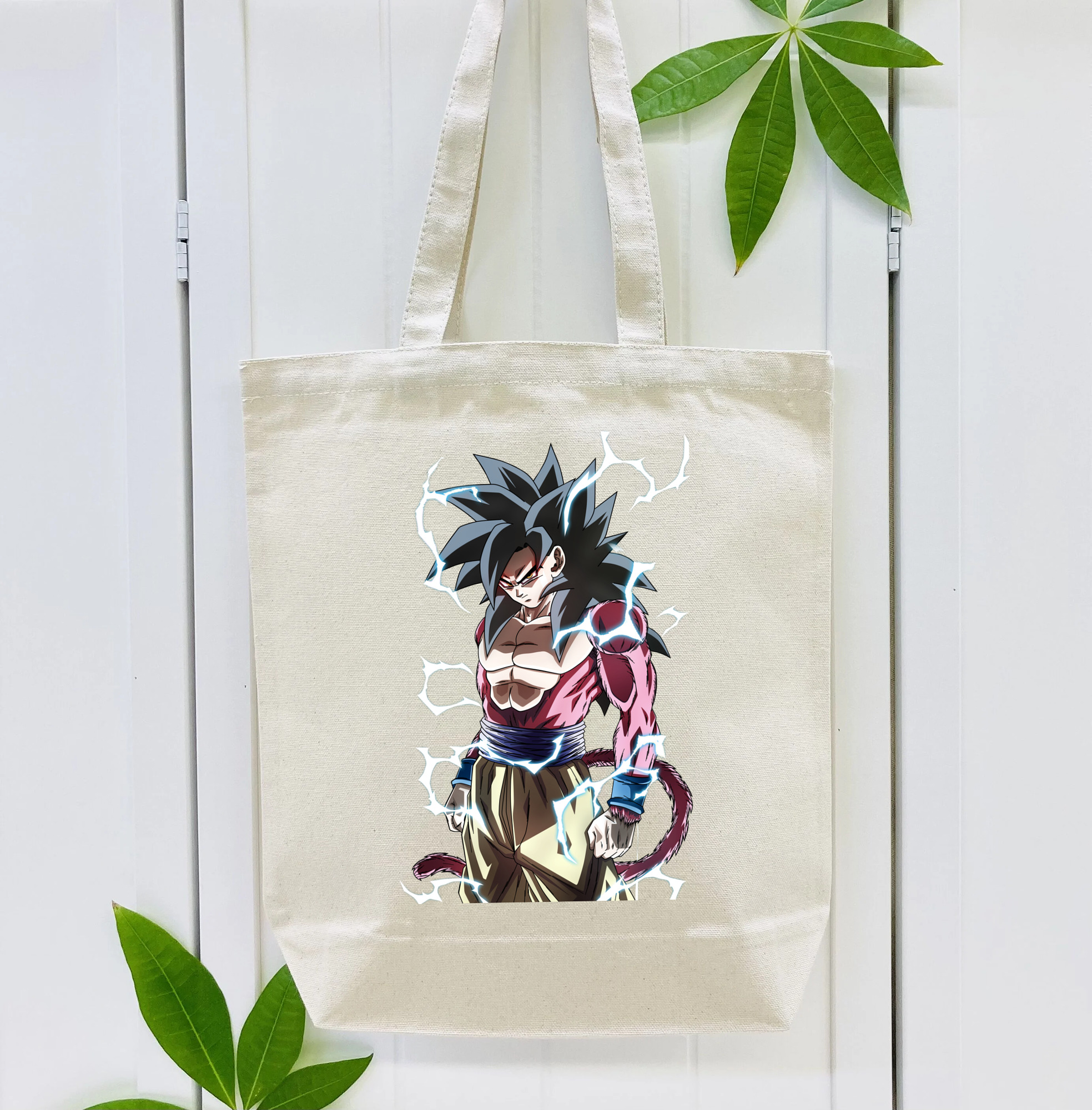 ドラゴンボール 孫悟空（そん ごくう）Son Goku カカロット DRAGON BALL Kakarotto 縦型キャンバス生地手提げバッグ　トートバッグ