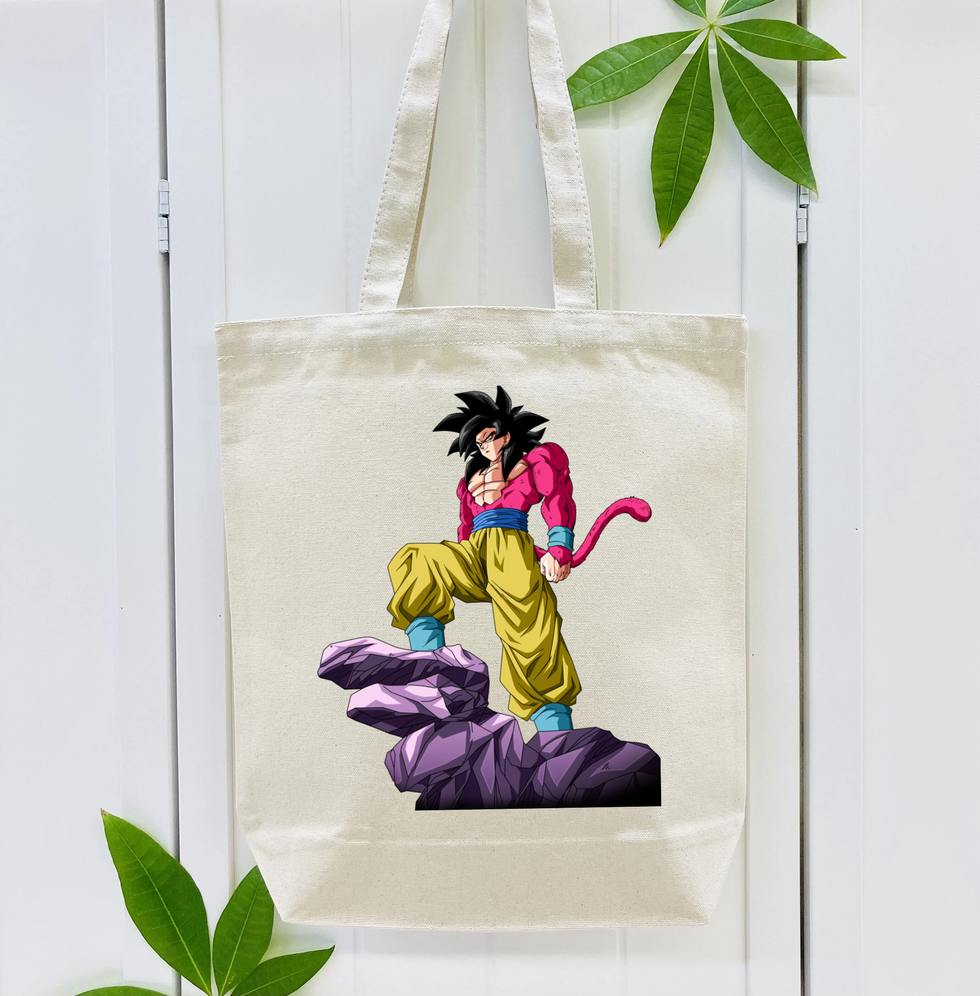 ドラゴンボール 孫悟空（そん ごくう）Son Goku カカロット DRAGON BALL Kakarotto 縦型キャンバス生地手提げバッグ　トートバッグ