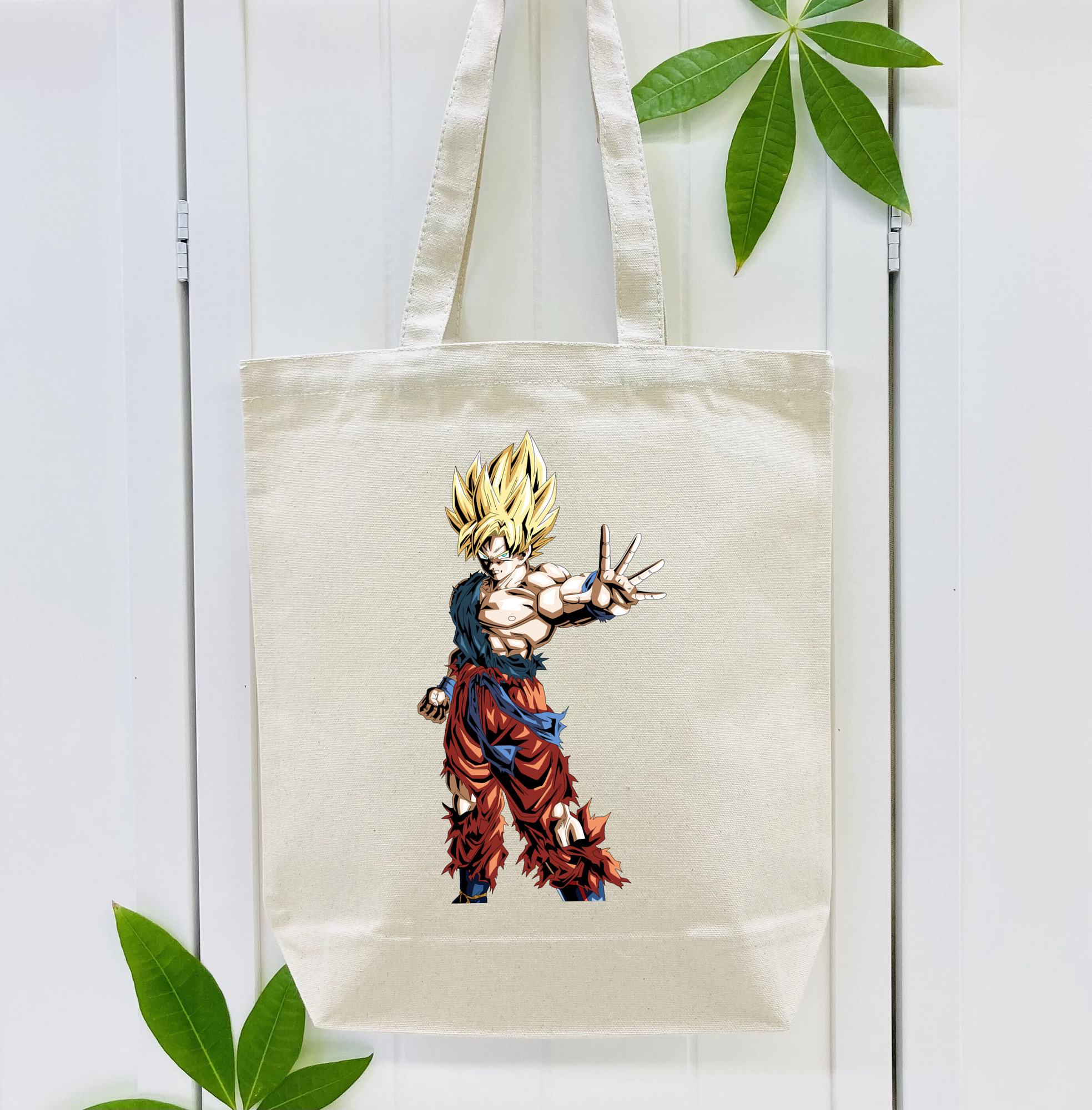 ドラゴンボール 孫悟空（そん ごくう）Son Goku カカロット DRAGON BALL Kakarotto 縦型キャンバス生地手提げバッグ　トートバッグ