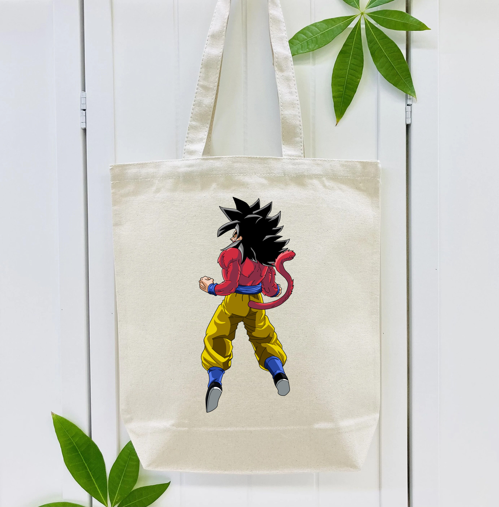 ドラゴンボール 孫悟空（そん ごくう）Son Goku カカロット DRAGON BALL Kakarotto 縦型キャンバス生地手提げバッグ　トートバッグ