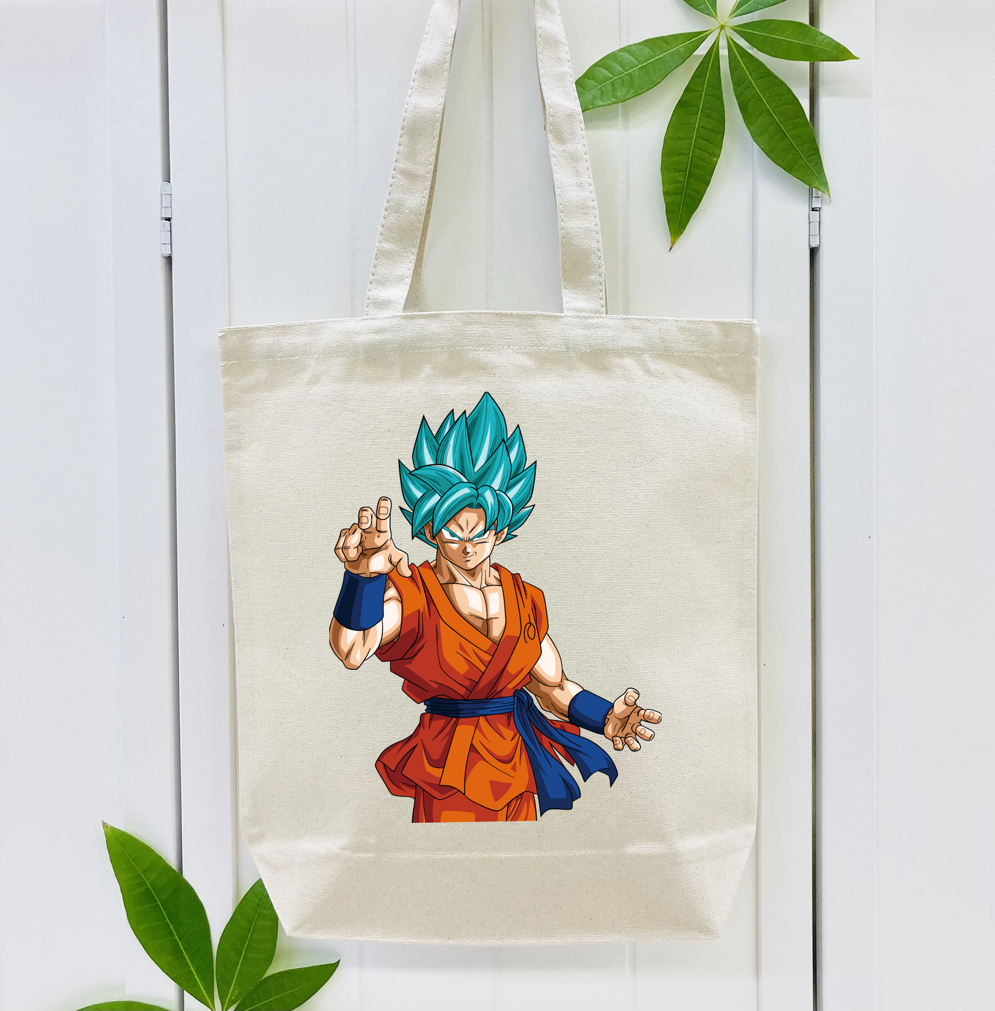ドラゴンボール 孫悟空（そん ごくう）Son Goku カカロット DRAGON BALL Kakarotto 縦型キャンバス生地手提げバッグ　トートバッグ