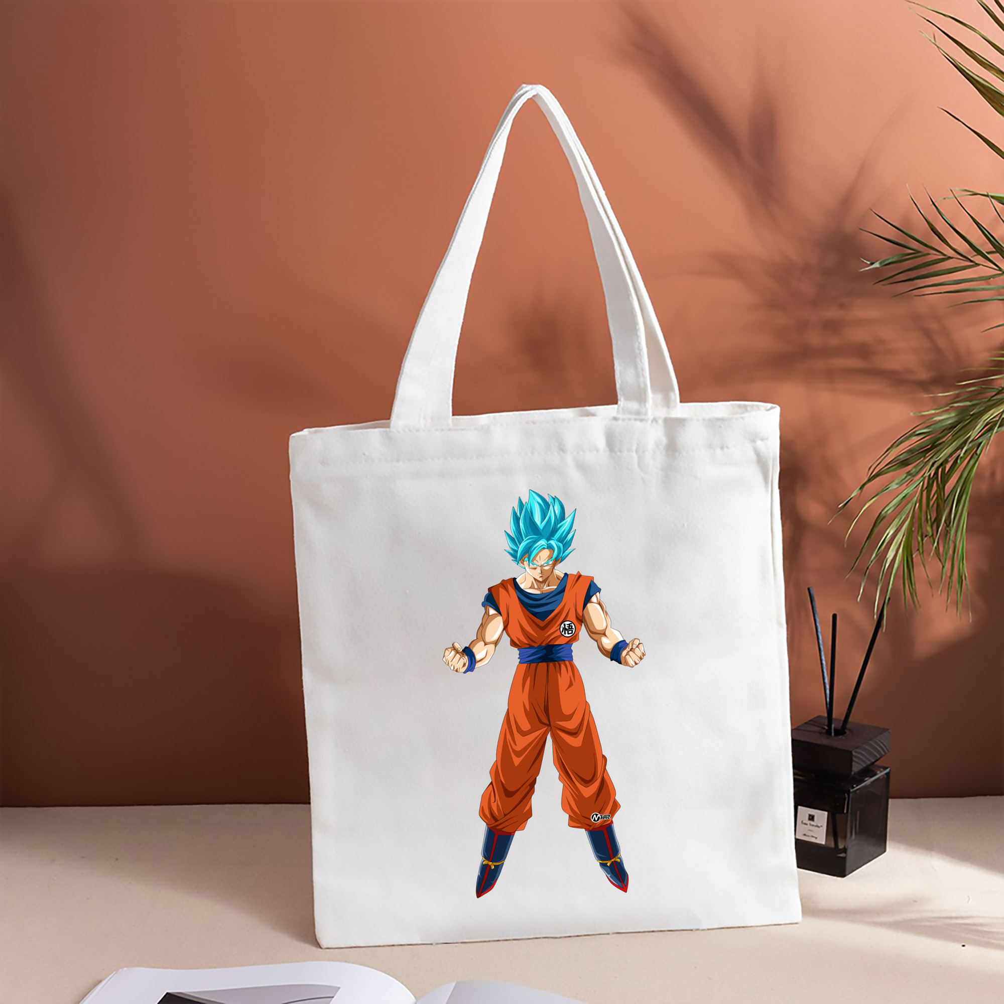 ドラゴンボール 孫悟空（そん ごくう）Son Goku カカロット DRAGON BALL Kakarotto 縦型キャンバス生地手提げバッグ　トートバッグ