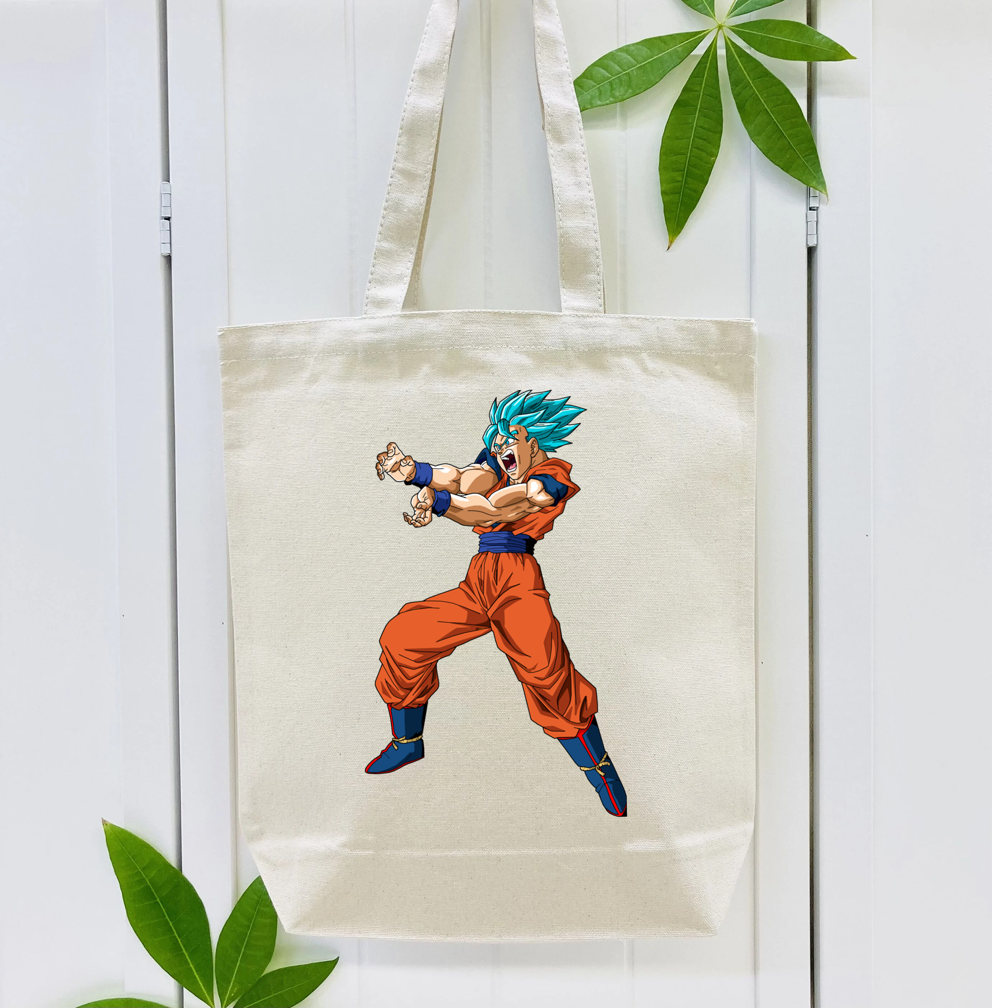 ドラゴンボール 孫悟空（そん ごくう）Son Goku カカロット DRAGON BALL Kakarotto 縦型キャンバス生地手提げバッグ　トートバッグ
