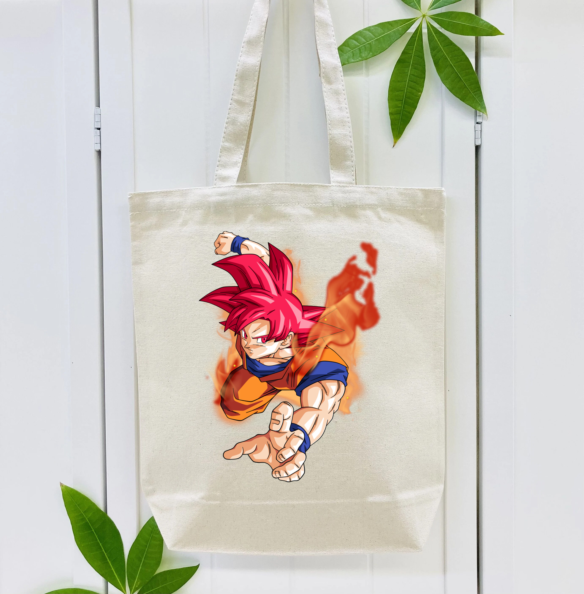 ドラゴンボール 孫悟空（そん ごくう）Son Goku カカロット DRAGON BALL Kakarotto 縦型キャンバス生地手提げバッグ　トートバッグ