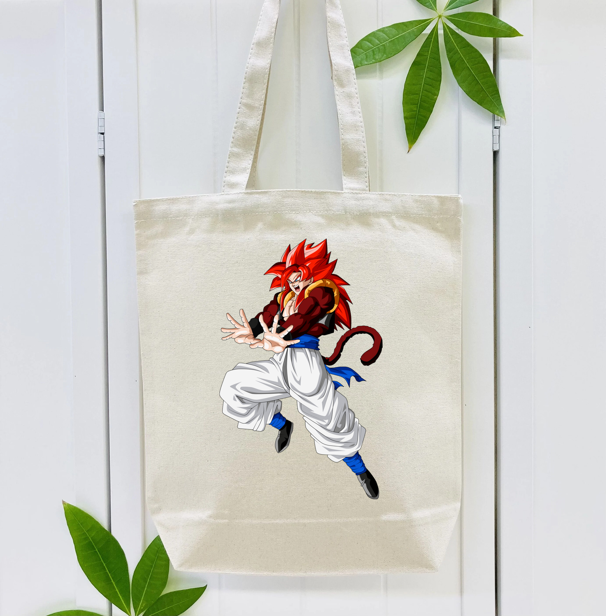 ドラゴンボール 孫悟空（そん ごくう）Son Goku カカロット DRAGON BALL Kakarotto 縦型キャンバス生地手提げバッグ　トートバッグ