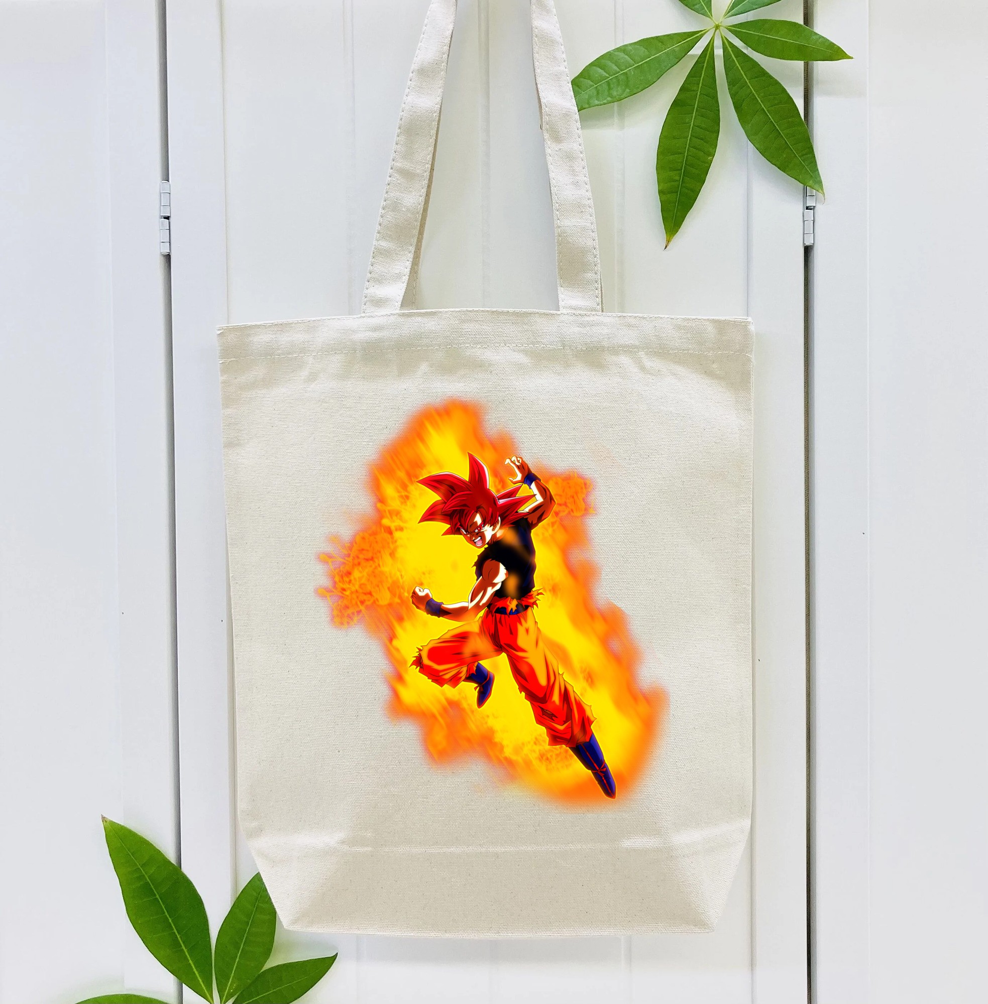 ドラゴンボール 孫悟空（そん ごくう）Son Goku カカロット DRAGON BALL Kakarotto 縦型キャンバス生地手提げバッグ　トートバッグ