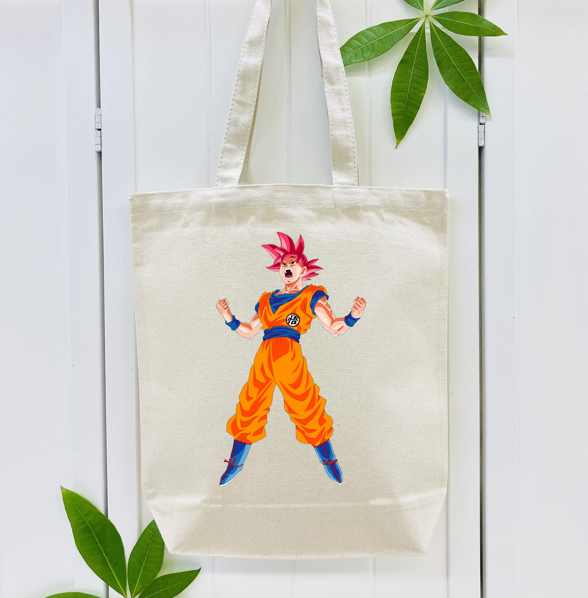 ドラゴンボール 孫悟空（そん ごくう）Son Goku カカロット DRAGON BALL Kakarotto 縦型キャンバス生地手提げバッグ　トートバッグ