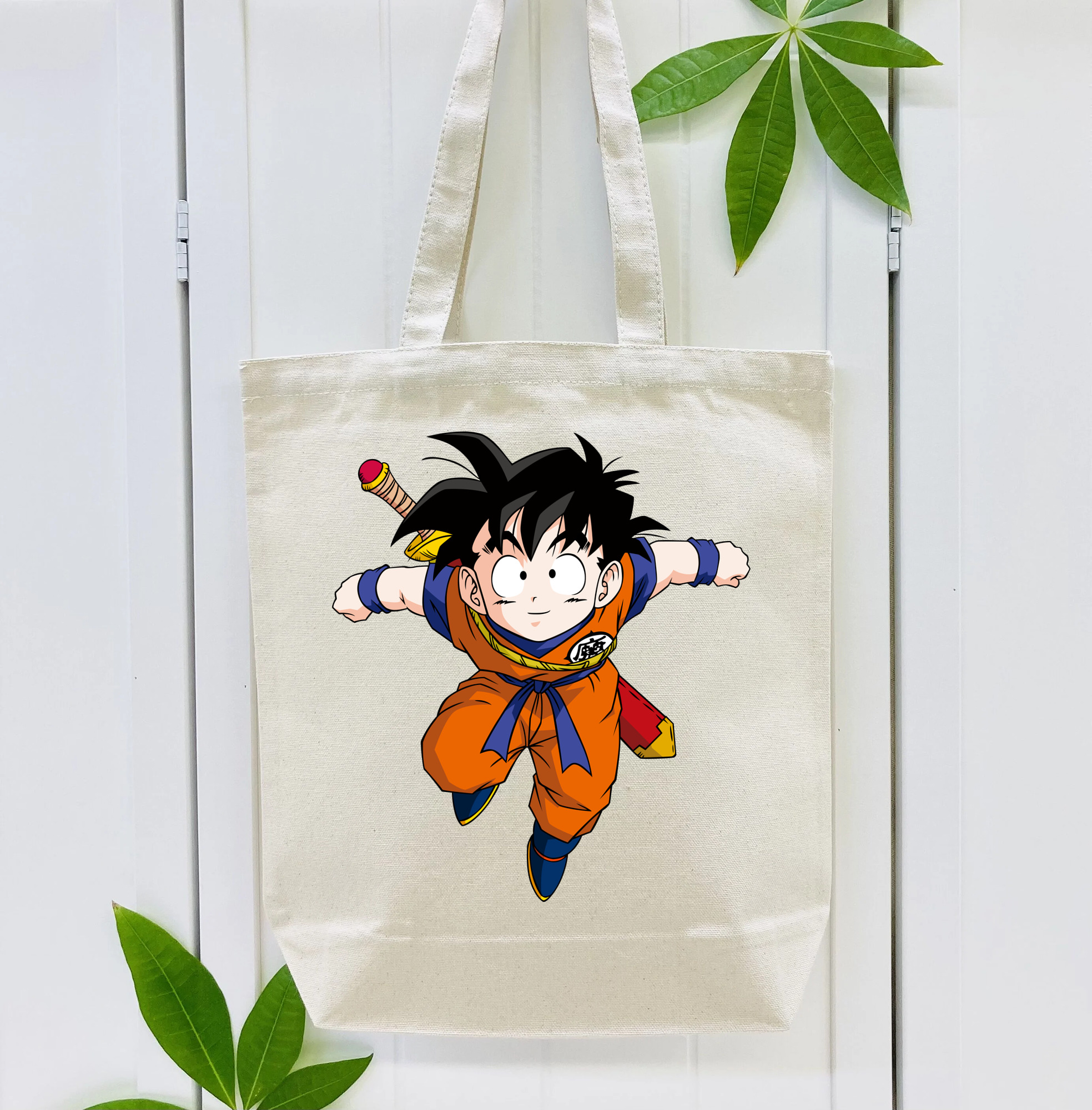 ドラゴンボール 孫悟空（そん ごくう）Son Goku カカロット DRAGON BALL Kakarotto 縦型キャンバス生地手提げバッグ　トートバッグ