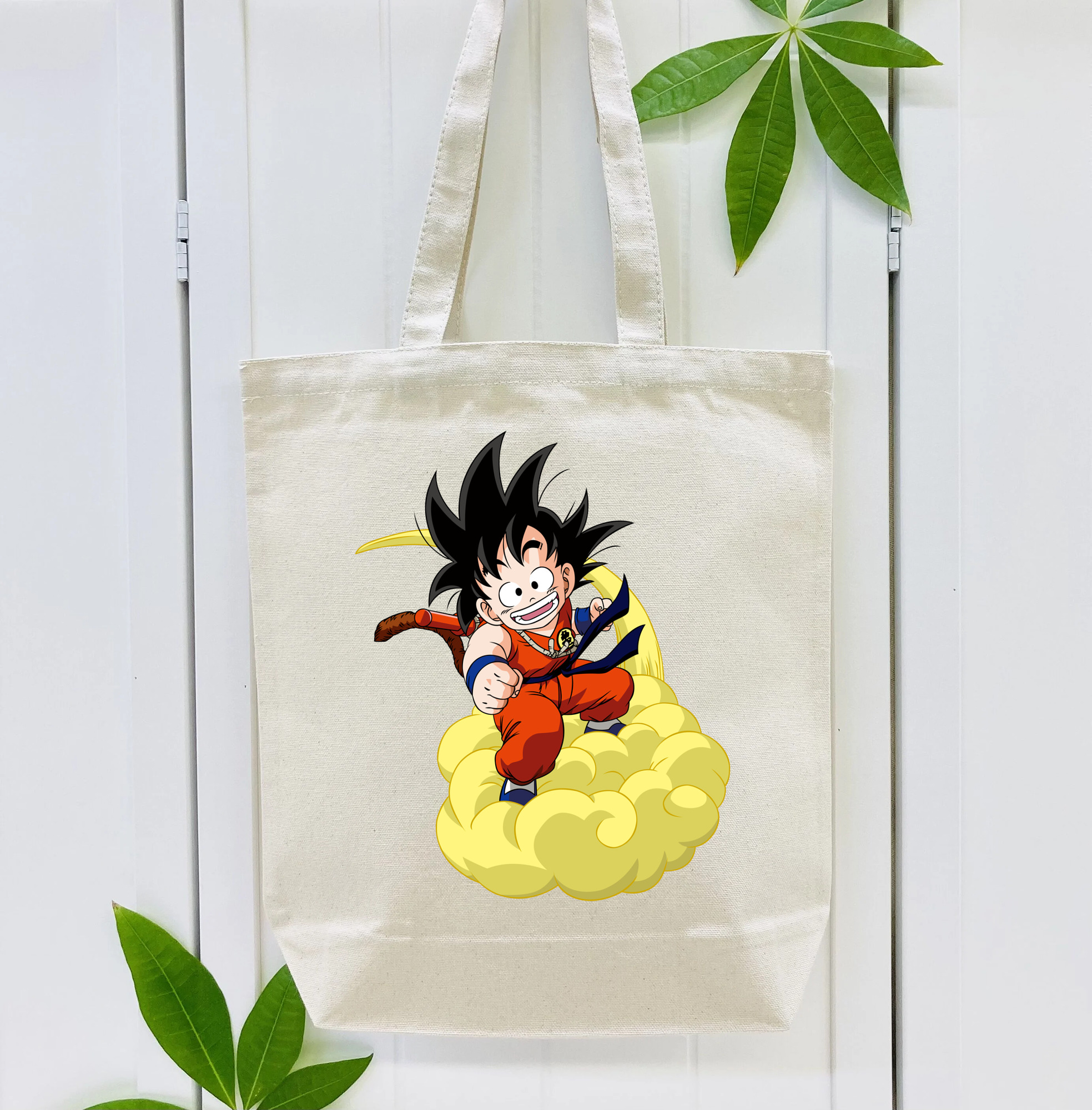 ドラゴンボール 孫悟空（そん ごくう）Son Goku カカロット DRAGON BALL Kakarotto 縦型キャンバス生地手提げバッグ　トートバッグ