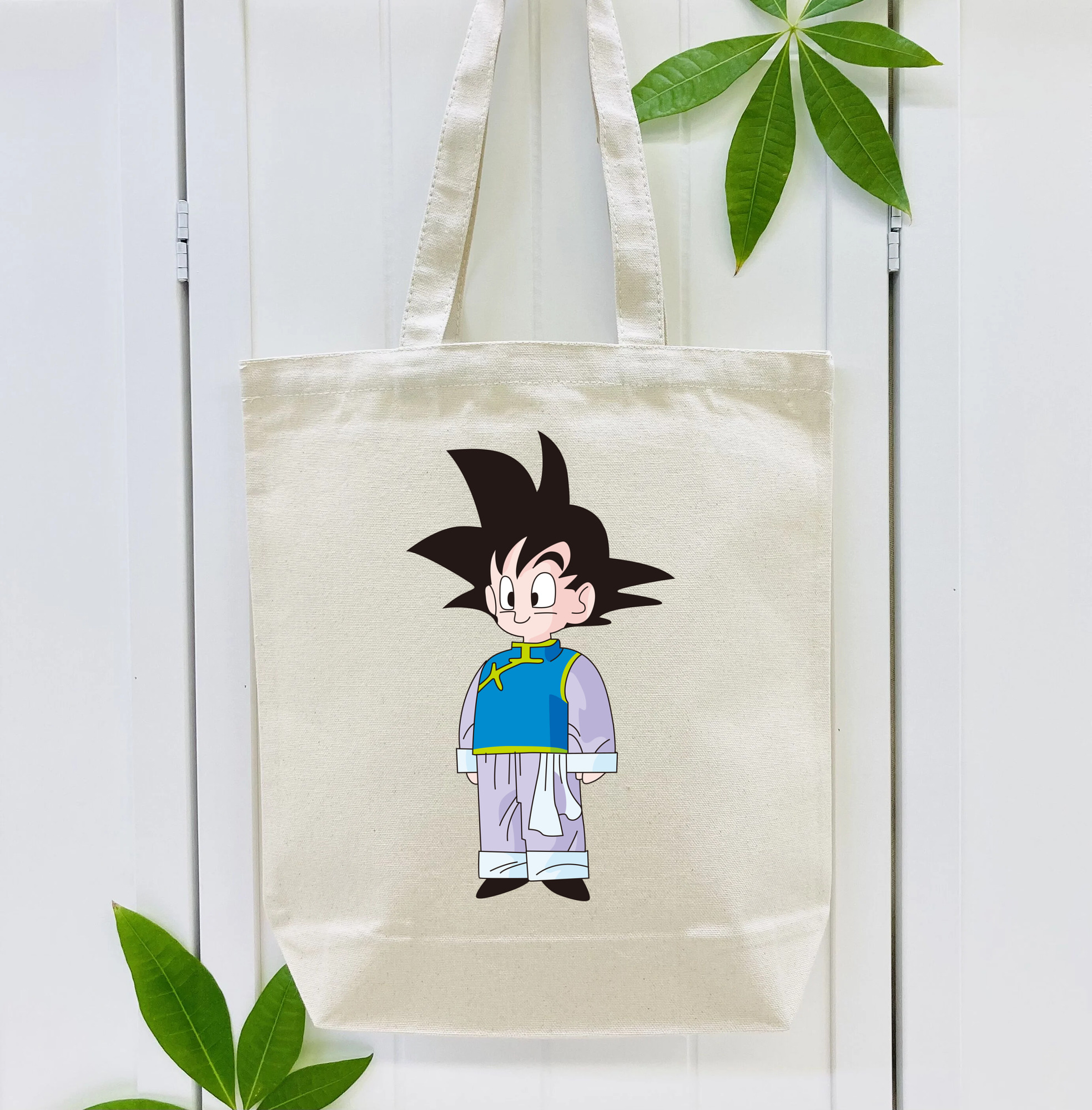 ドラゴンボール 孫悟空（そん ごくう）Son Goku カカロット DRAGON BALL Kakarotto 縦型キャンバス生地手提げバッグ　トートバッグ