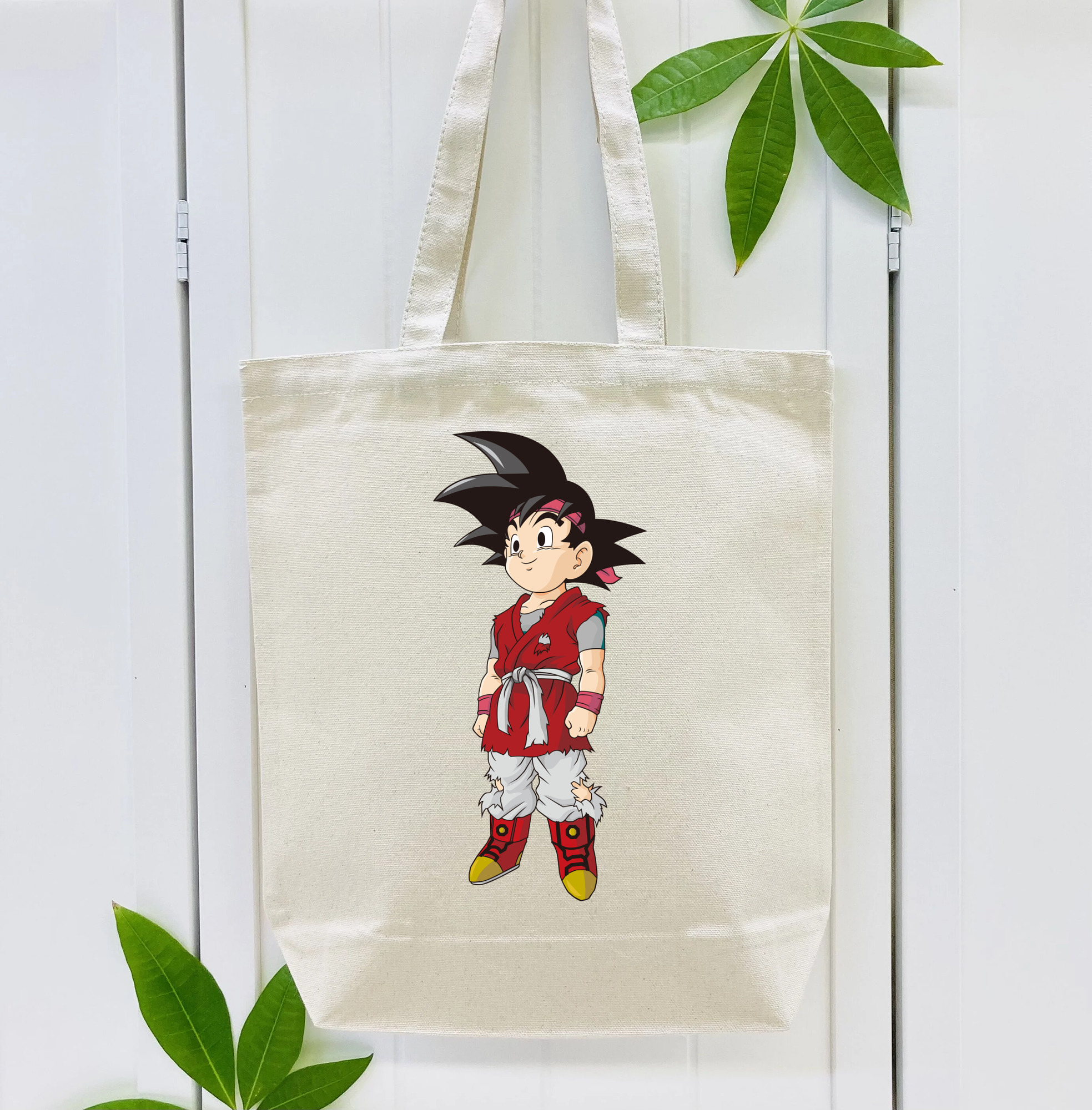 ドラゴンボール 孫悟空（そん ごくう）Son Goku カカロット DRAGON BALL Kakarotto 縦型キャンバス生地手提げバッグ　トートバッグ