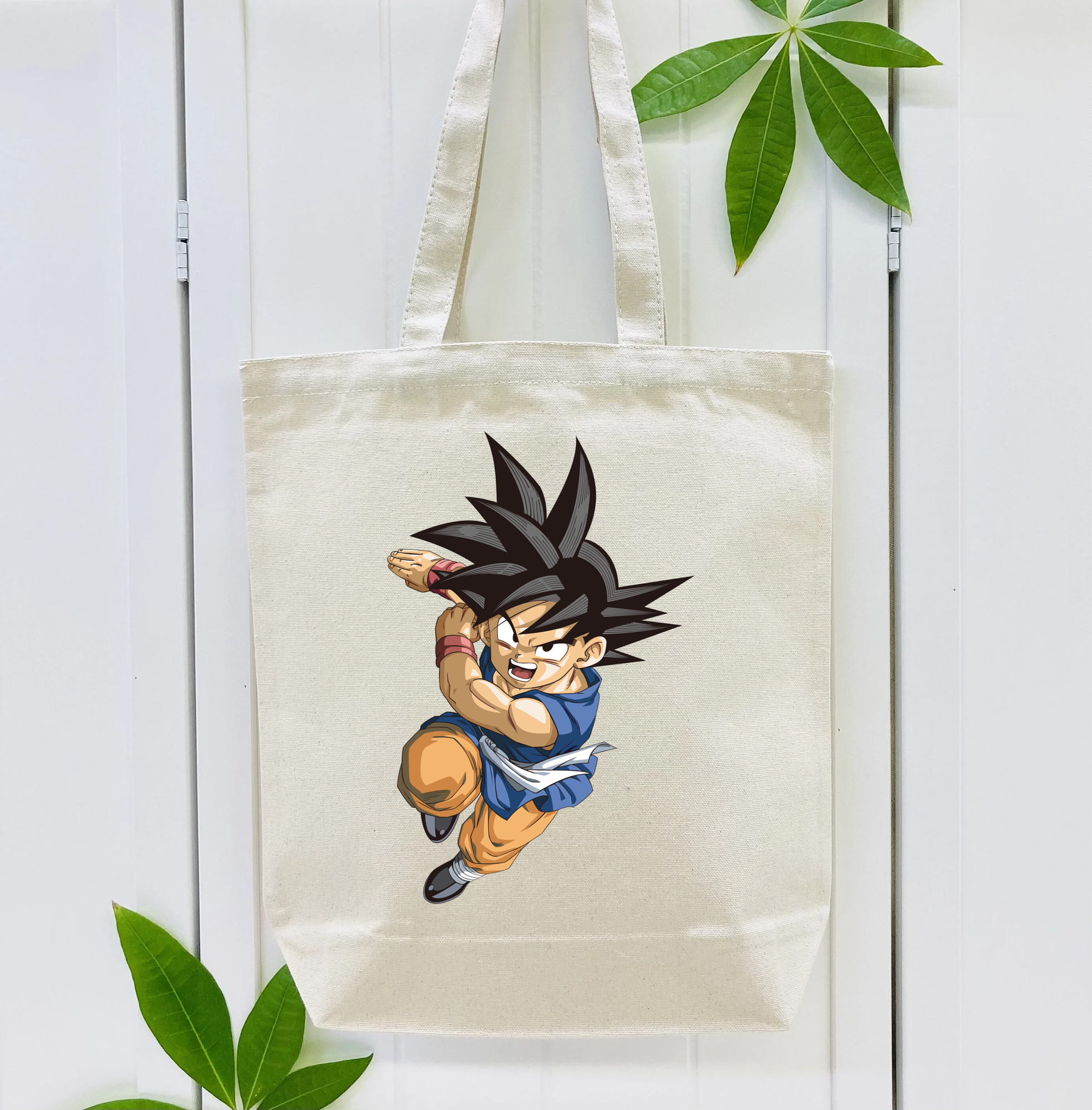 ドラゴンボール 孫悟空（そん ごくう）Son Goku カカロット DRAGON BALL Kakarotto 縦型キャンバス生地手提げバッグ　トートバッグ