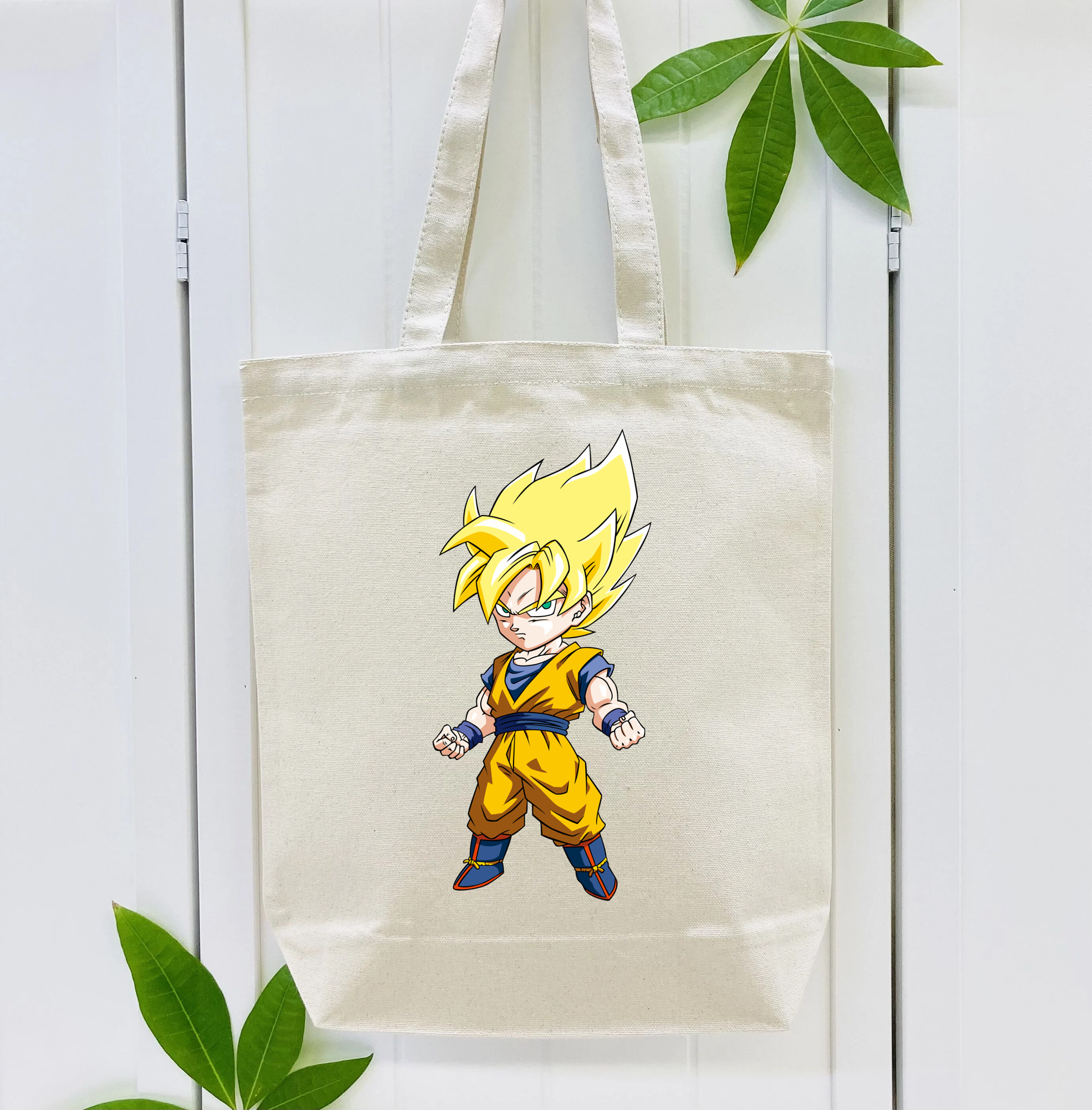 ドラゴンボール 孫悟空（そん ごくう）Son Goku カカロット DRAGON BALL Kakarotto 縦型キャンバス生地手提げバッグ　トートバッグ