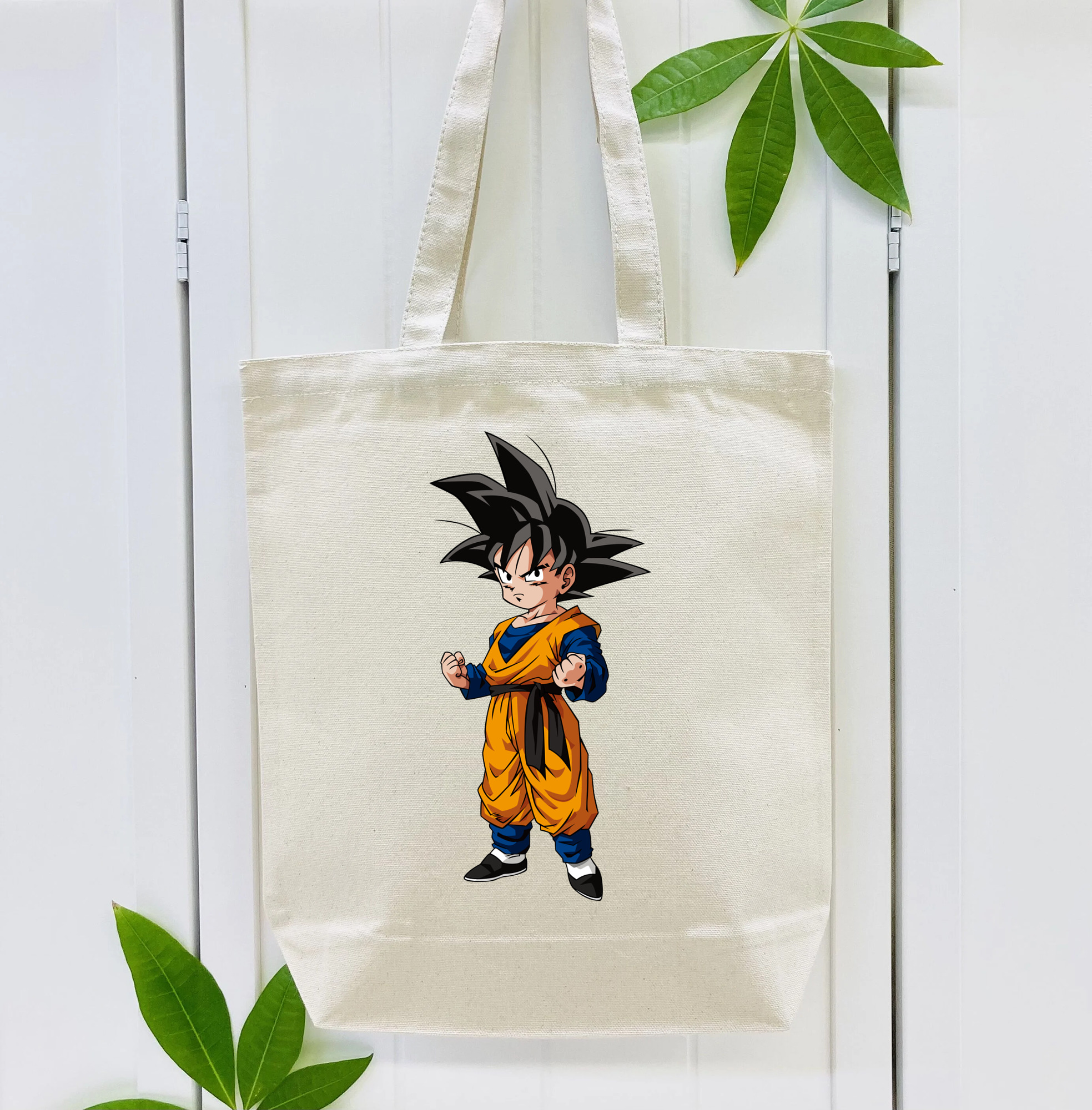 ドラゴンボール 孫悟空（そん ごくう）Son Goku カカロット DRAGON BALL Kakarotto 縦型キャンバス生地手提げバッグ　トートバッグ