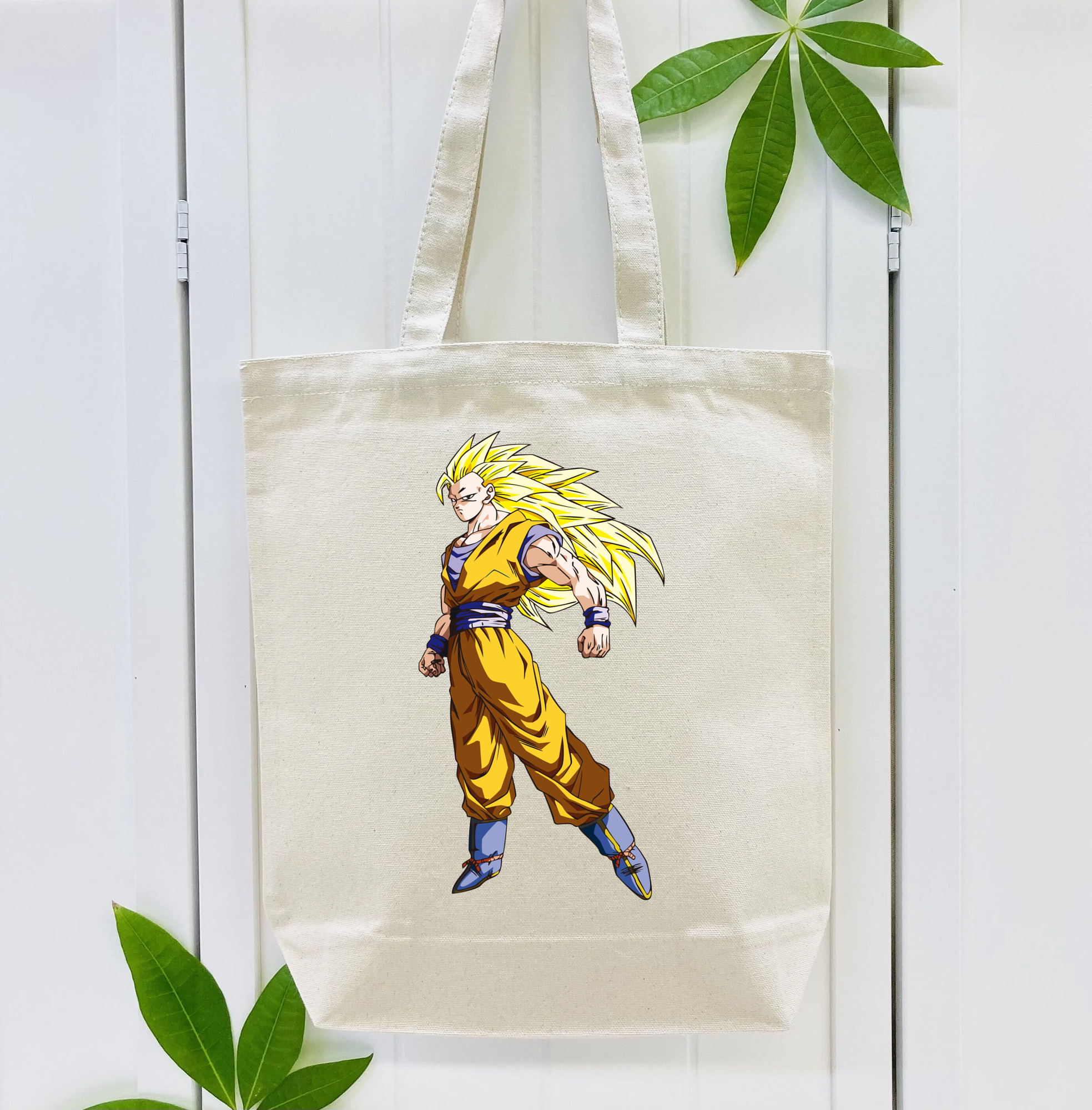 ドラゴンボール 孫悟空（そん ごくう）Son Goku カカロット DRAGON BALL Kakarotto 縦型キャンバス生地手提げバッグ　トートバッグ