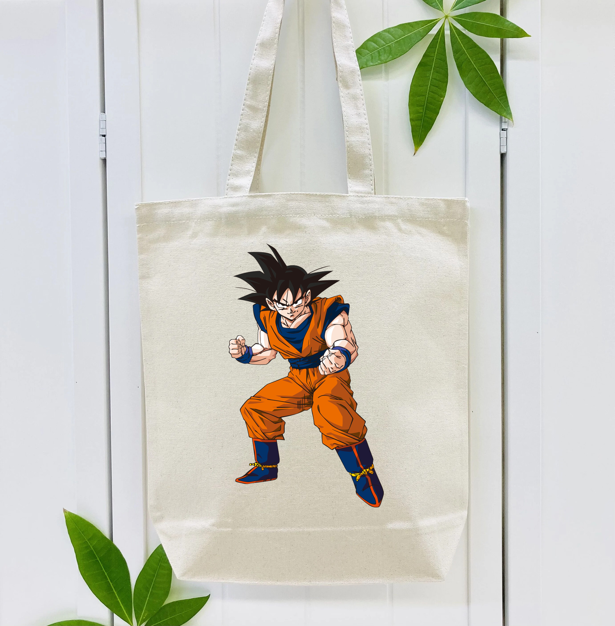 ドラゴンボール 孫悟空（そん ごくう）Son Goku カカロット DRAGON BALL Kakarotto 縦型キャンバス生地手提げバッグ　トートバッグ