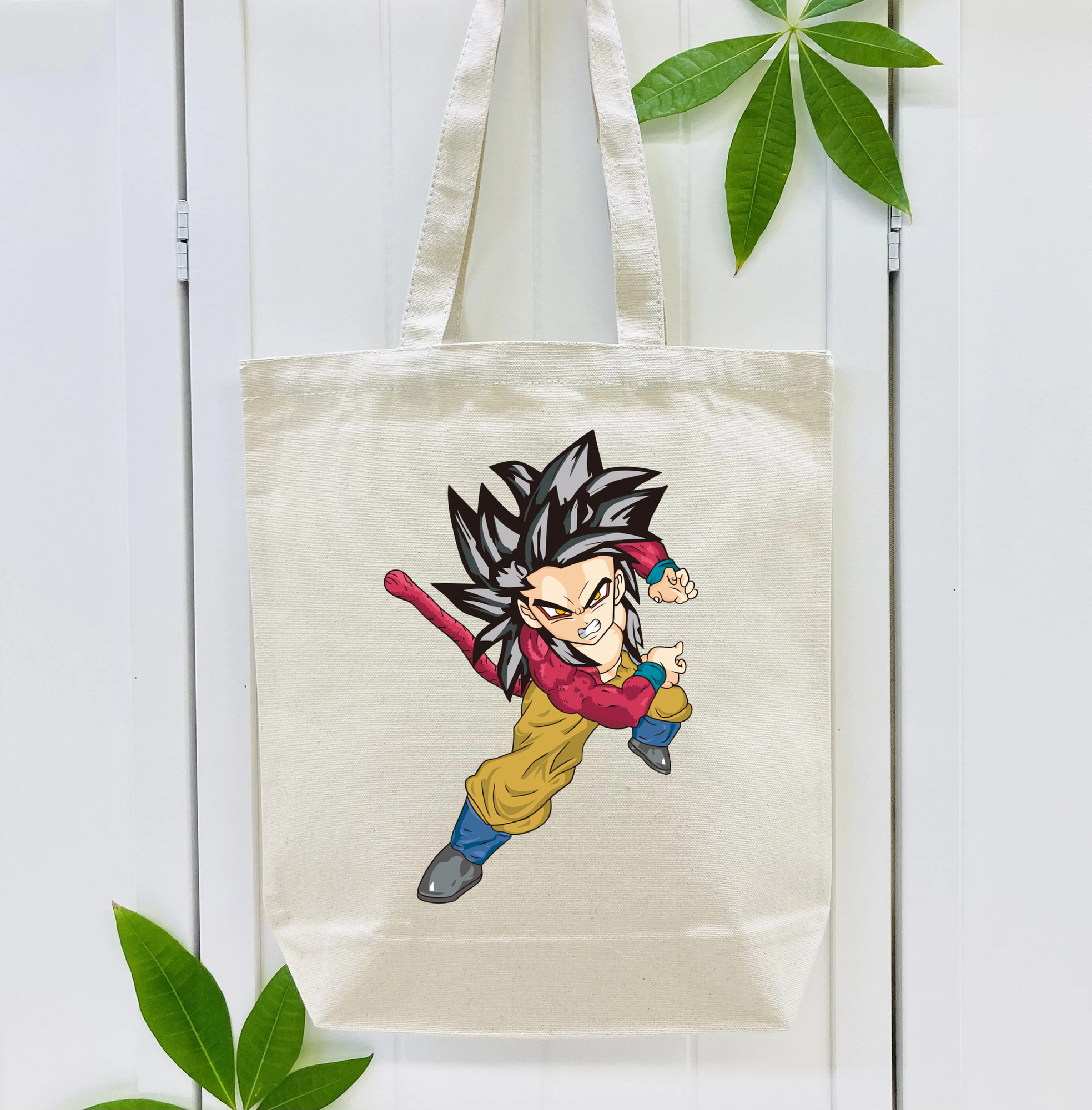 ドラゴンボール 孫悟空（そん ごくう）Son Goku カカロット DRAGON BALL Kakarotto 縦型キャンバス生地手提げバッグ　トートバッグ
