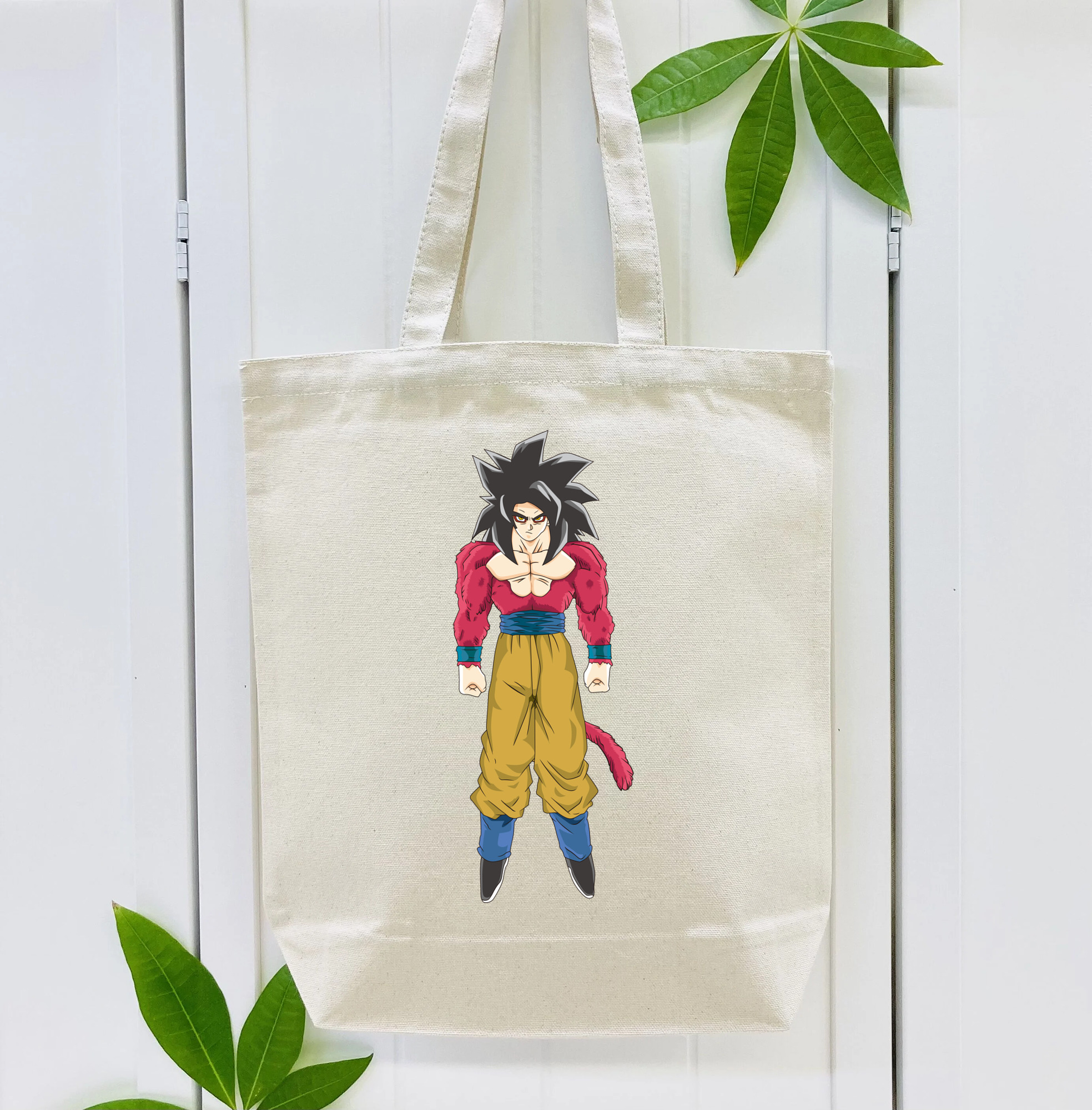 ドラゴンボール 孫悟空（そん ごくう）Son Goku カカロット DRAGON BALL Kakarotto 縦型キャンバス生地手提げバッグ　トートバッグ