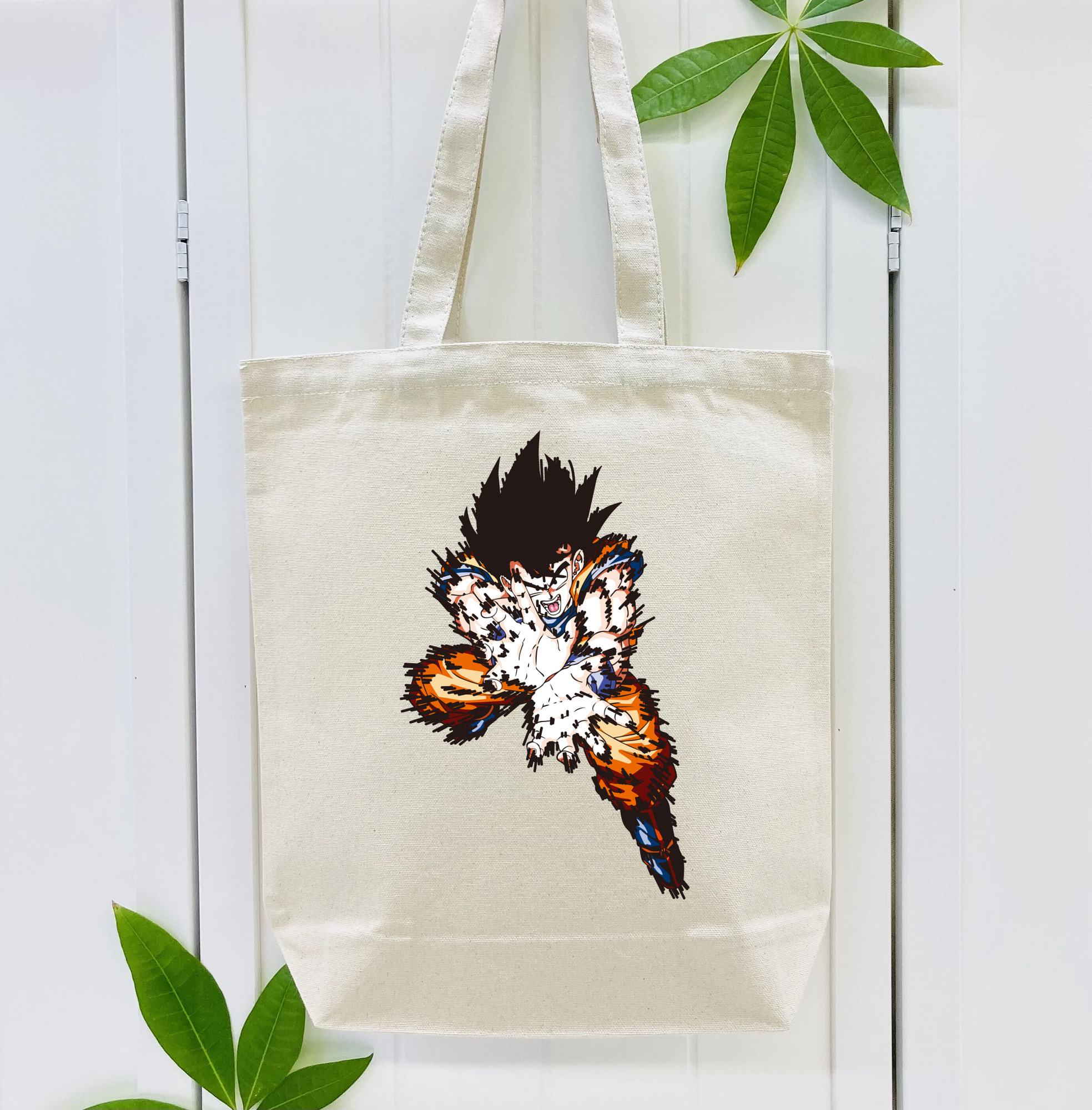 ドラゴンボール 孫悟空（そん ごくう）Son Goku カカロット DRAGON BALL Kakarotto 縦型キャンバス生地手提げバッグ　トートバッグ