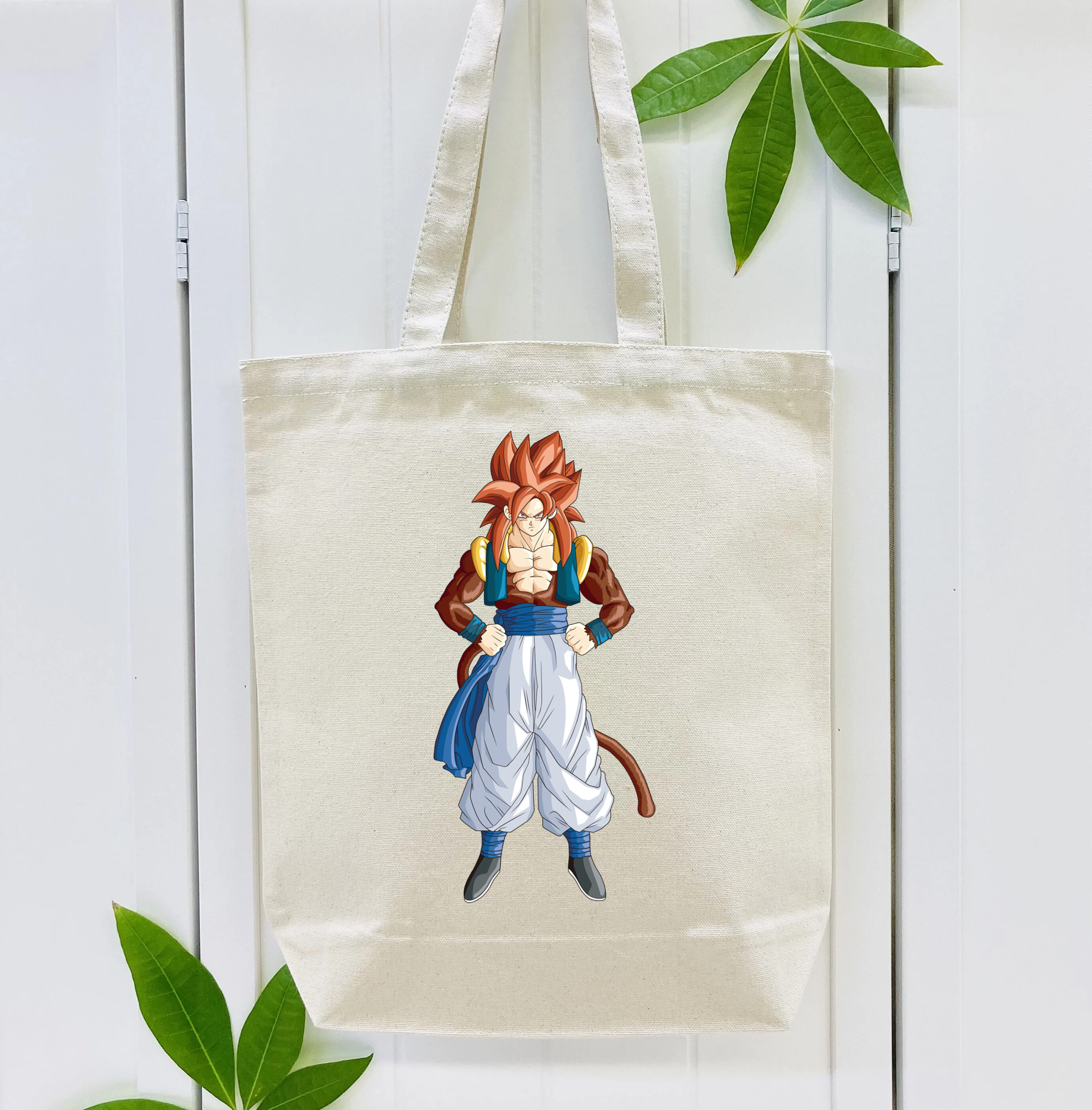 ドラゴンボール 孫悟空（そん ごくう）Son Goku カカロット DRAGON BALL Kakarotto 縦型キャンバス生地手提げバッグ　トートバッグ