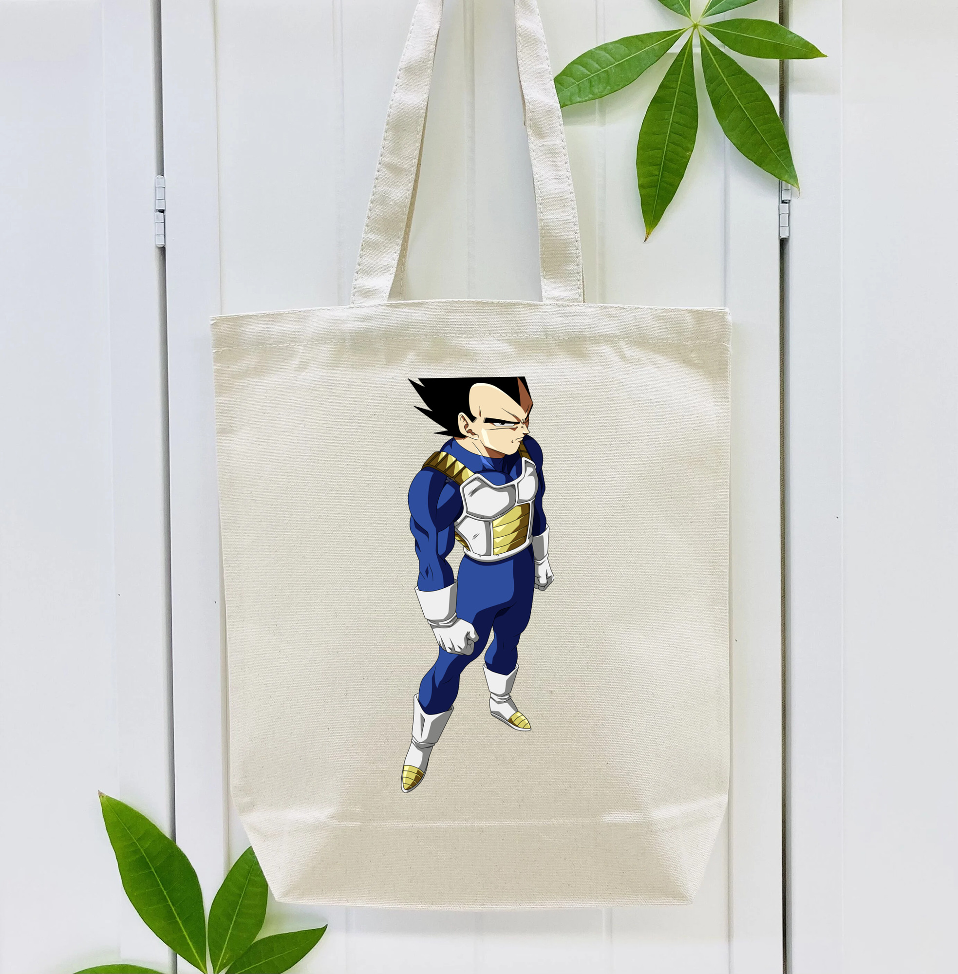 ドラゴンボール ベジータ四世（Bejīta Yonsei）DRAGON BALL Vegeta IV 縦型キャンバス生地手提げバッグ　トートバッグ