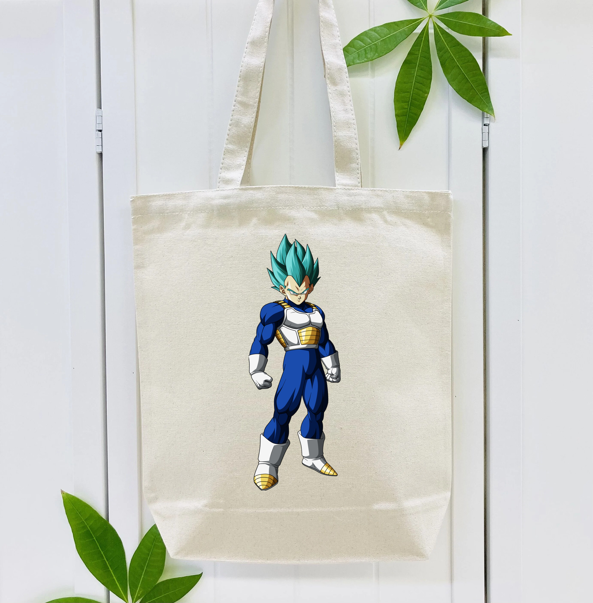 ドラゴンボール ベジータ四世（Bejīta Yonsei）DRAGON BALL Vegeta IV 縦型キャンバス生地手提げバッグ　トートバッグ