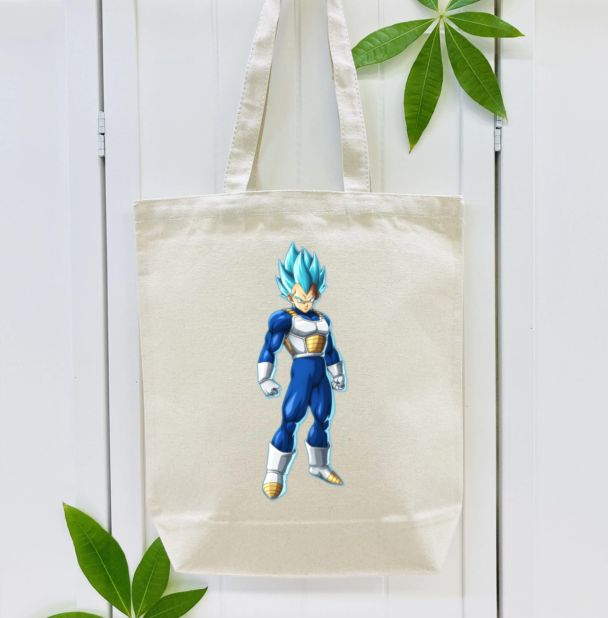 ドラゴンボール ベジータ四世（Bejīta Yonsei）DRAGON BALL Vegeta IV 縦型キャンバス生地手提げバッグ　トートバッグ