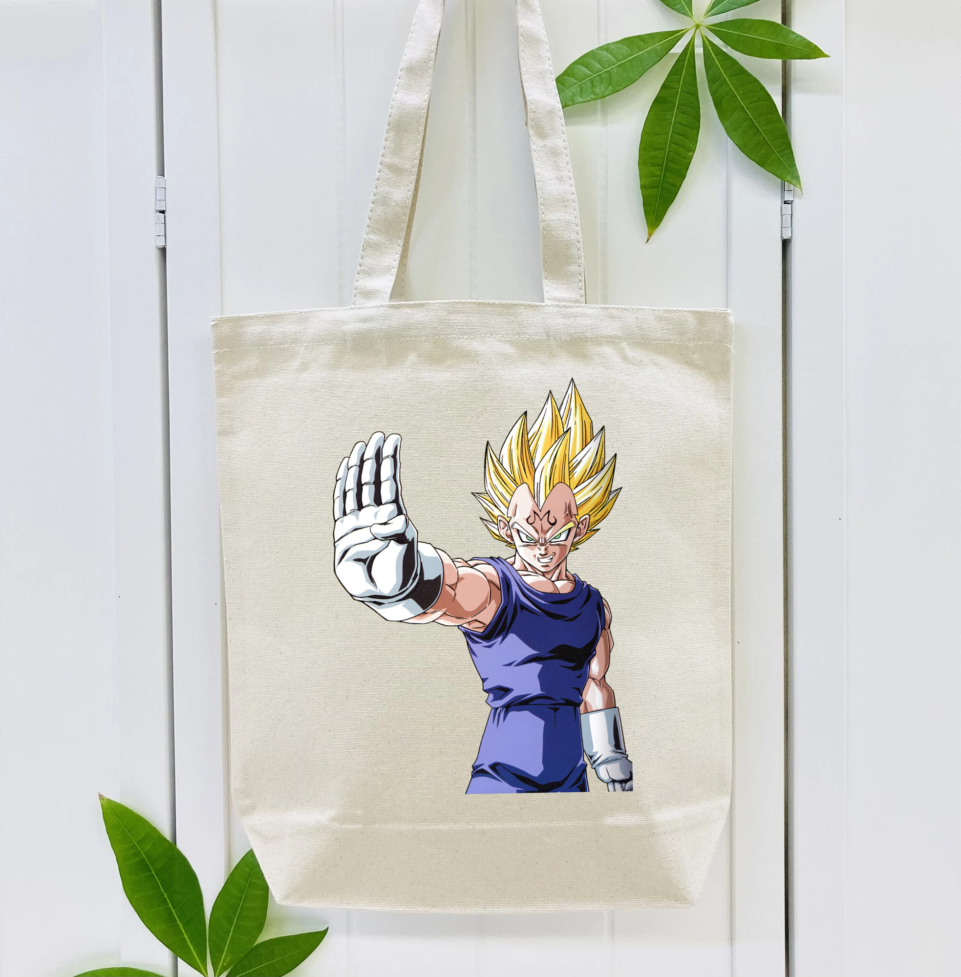 ドラゴンボール ベジータ四世（Bejīta Yonsei）DRAGON BALL Vegeta IV 縦型キャンバス生地手提げバッグ　トートバッグ