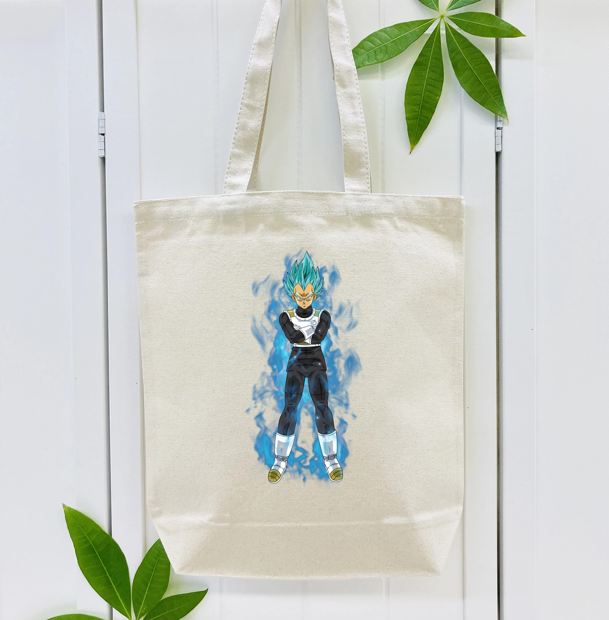 ドラゴンボール ベジータ四世（Bejīta Yonsei）DRAGON BALL Vegeta IV 縦型キャンバス生地手提げバッグ　トートバッグ