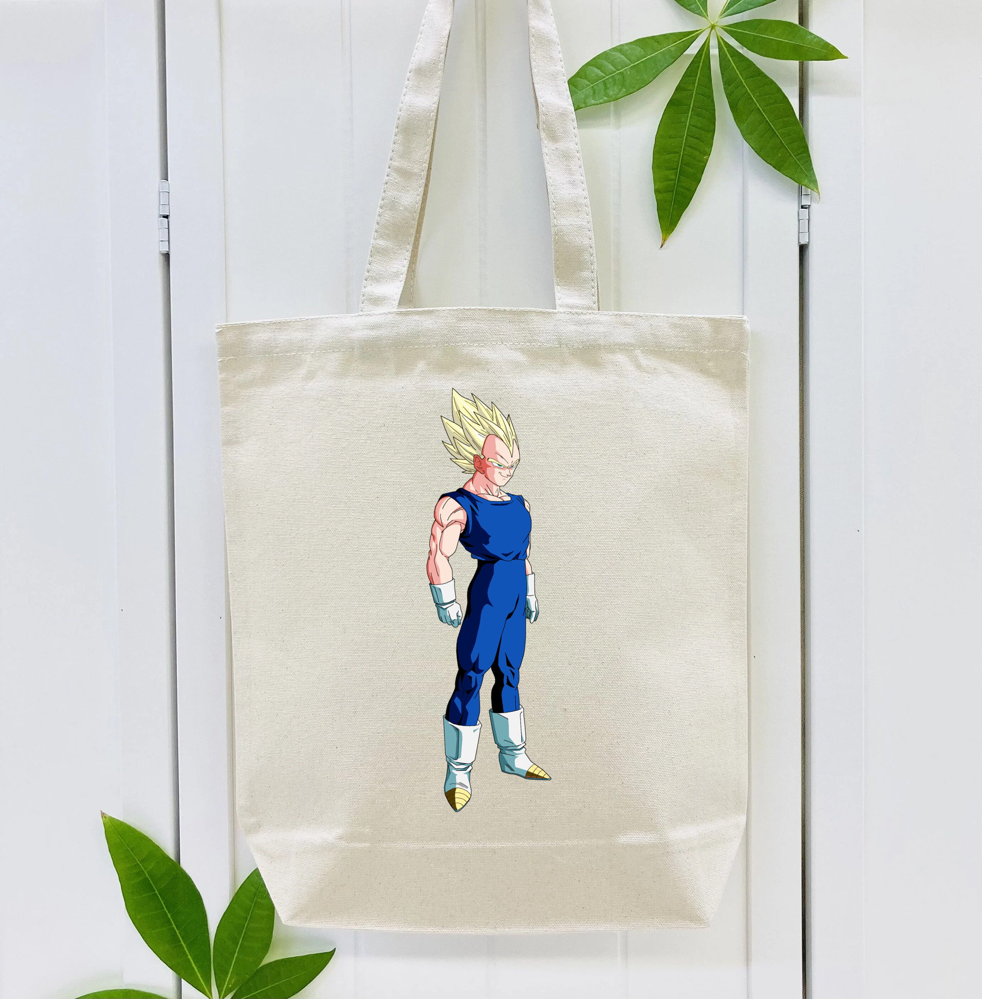 ドラゴンボール ベジータ四世（Bejīta Yonsei）DRAGON BALL Vegeta IV 縦型キャンバス生地手提げバッグ　トートバッグ