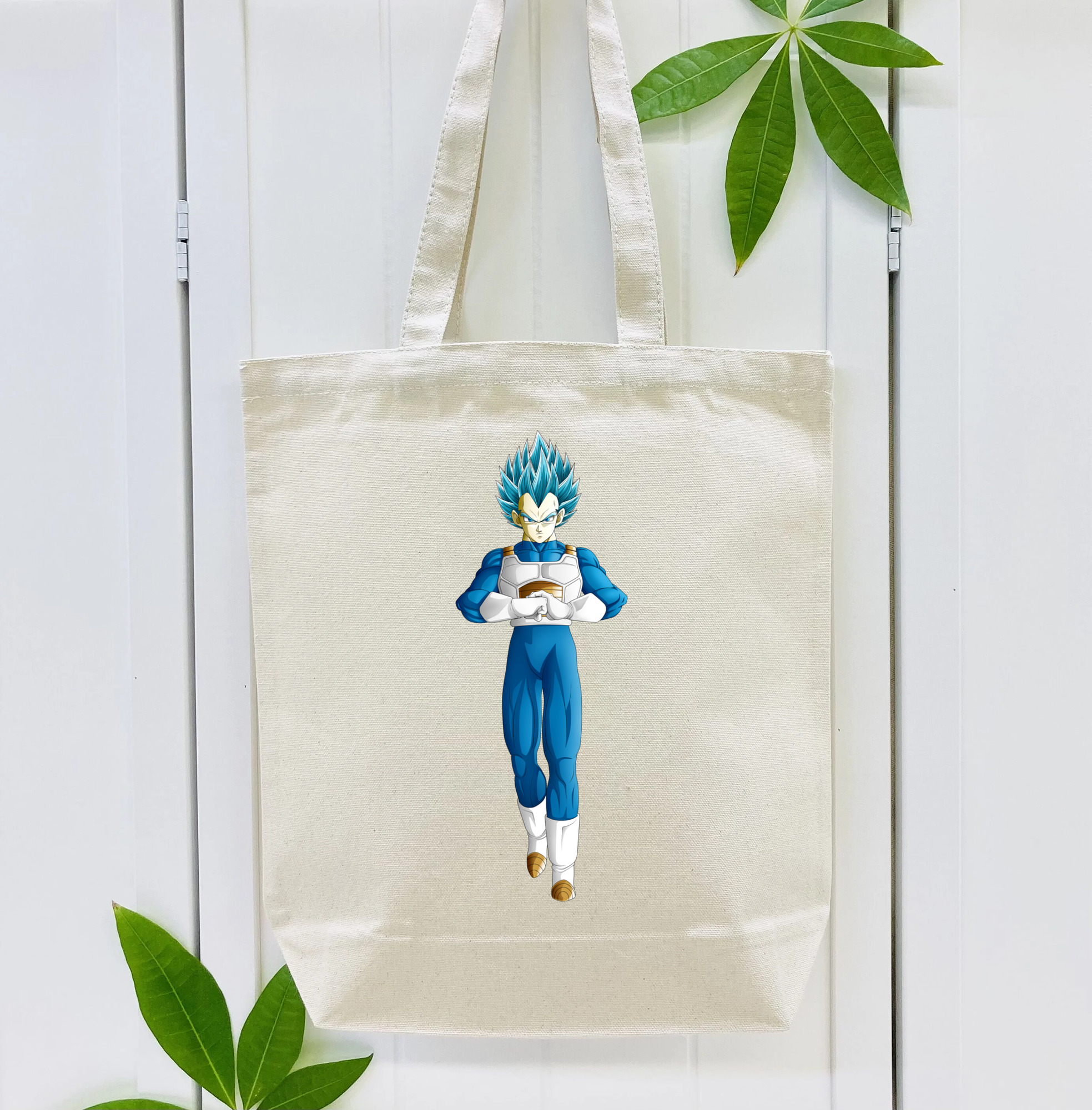 ドラゴンボール ベジータ四世（Bejīta Yonsei）DRAGON BALL Vegeta IV 縦型キャンバス生地手提げバッグ　トートバッグ
