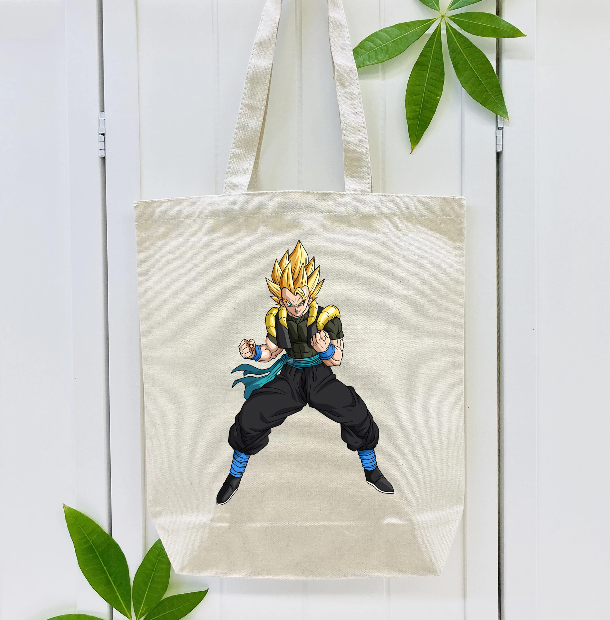 ドラゴンボール ベジータ四世（Bejīta Yonsei）DRAGON BALL Vegeta IV 縦型キャンバス生地手提げバッグ　トートバッグ