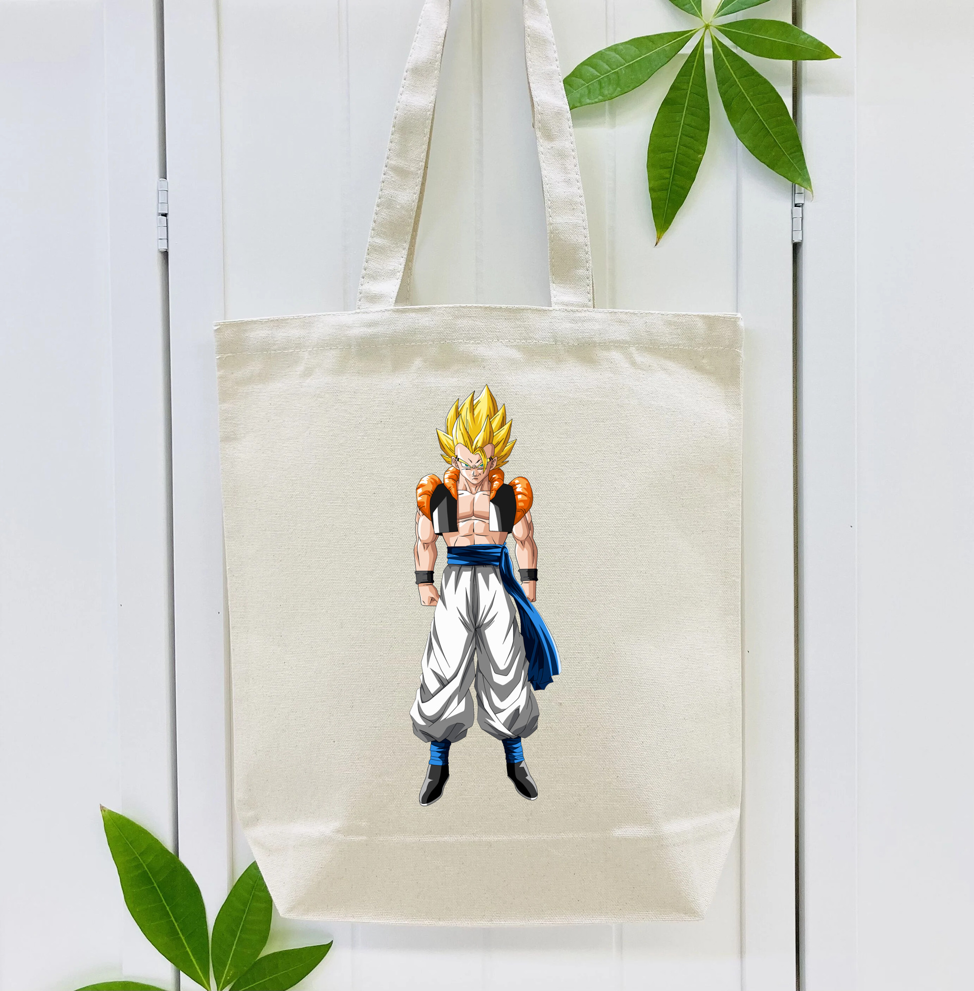 ドラゴンボール ベジータ四世（Bejīta Yonsei）DRAGON BALL Vegeta IV 縦型キャンバス生地手提げバッグ　トートバッグ