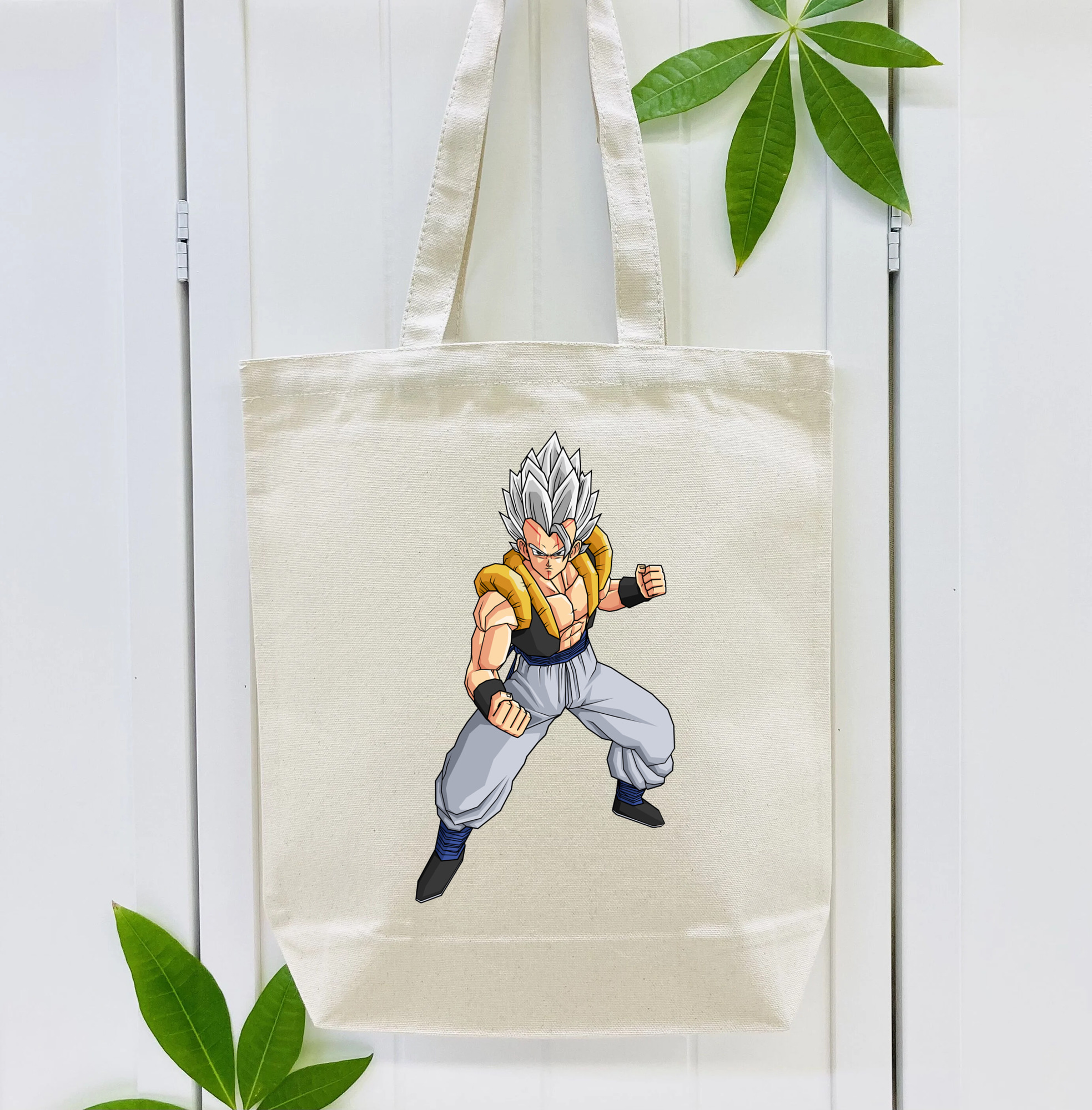 ドラゴンボール ベジータ四世（Bejīta Yonsei）DRAGON BALL Vegeta IV 縦型キャンバス生地手提げバッグ　トートバッグ