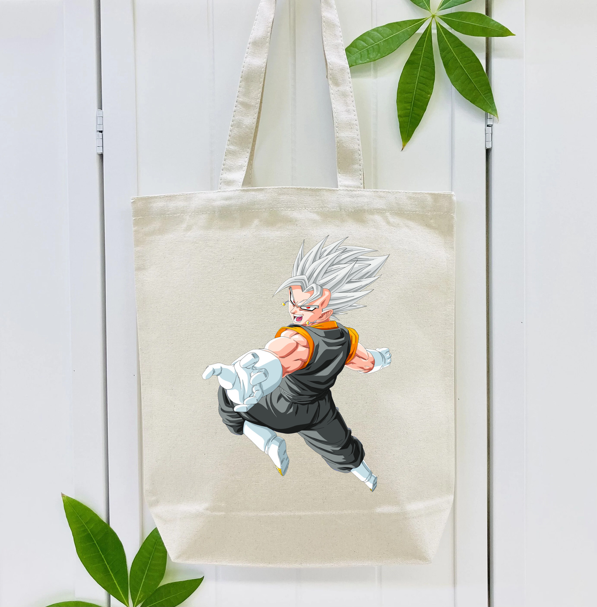 ドラゴンボール ベジータ四世（Bejīta Yonsei）DRAGON BALL Vegeta IV 縦型キャンバス生地手提げバッグ　トートバッグ