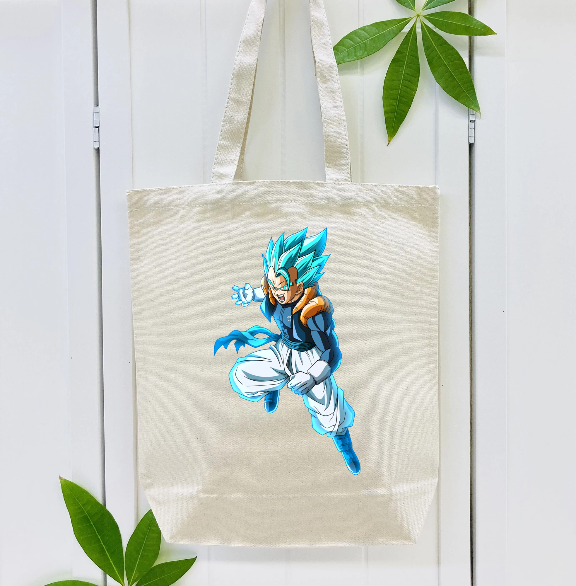 ドラゴンボール ベジータ四世（Bejīta Yonsei）DRAGON BALL Vegeta IV 縦型キャンバス生地手提げバッグ　トートバッグ