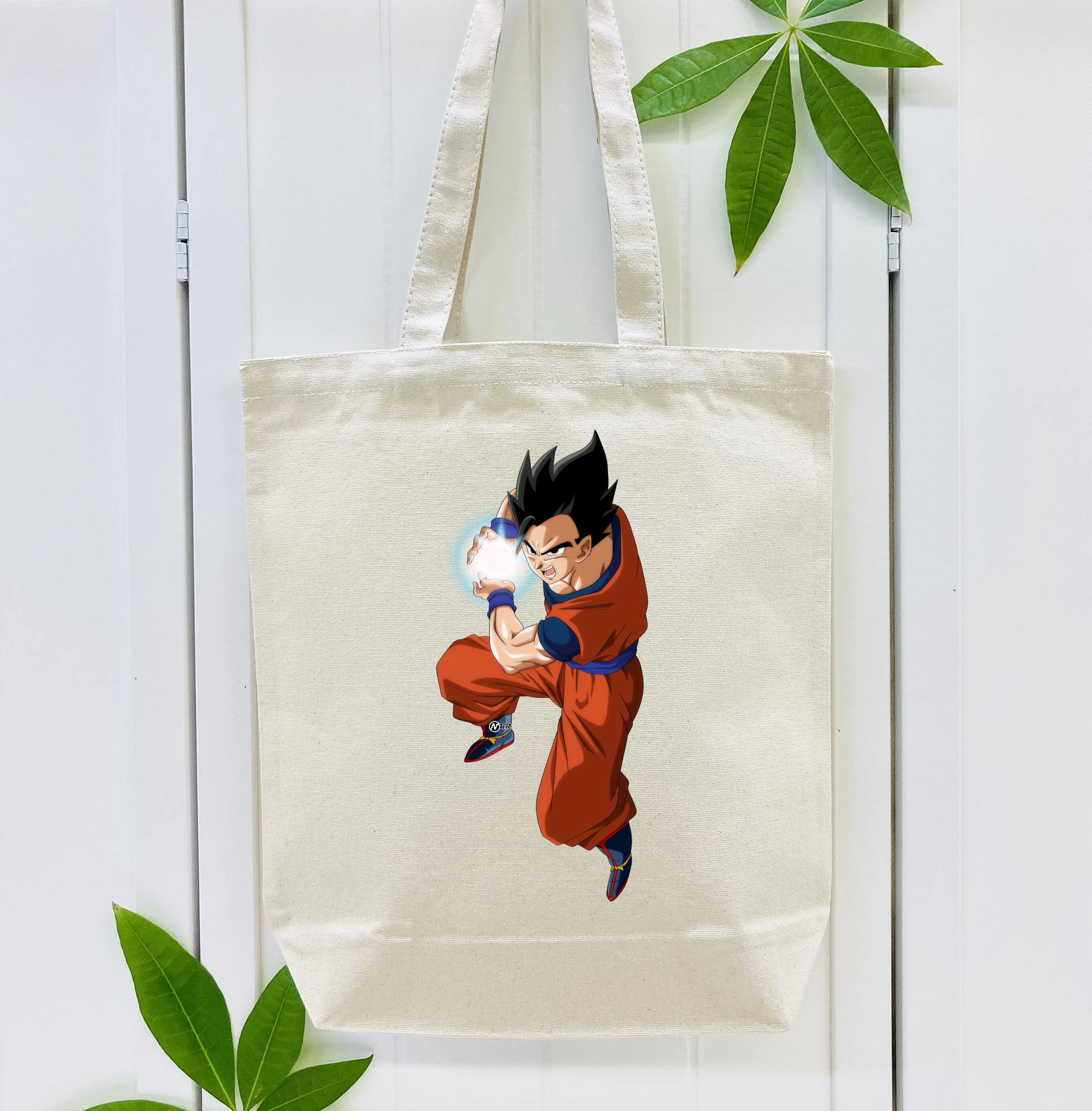 ドラゴンボール 孫 悟飯（そんごはん）DRAGON BALL Son Gohan 縦型キャンバス生地手提げバッグ　トートバッグ