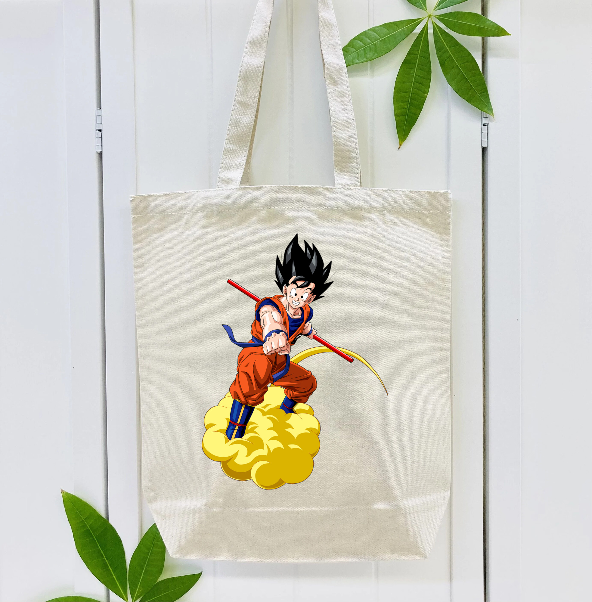 ドラゴンボール 孫 悟飯（そんごはん）DRAGON BALL Son Gohan 縦型キャンバス生地手提げバッグ　トートバッグ