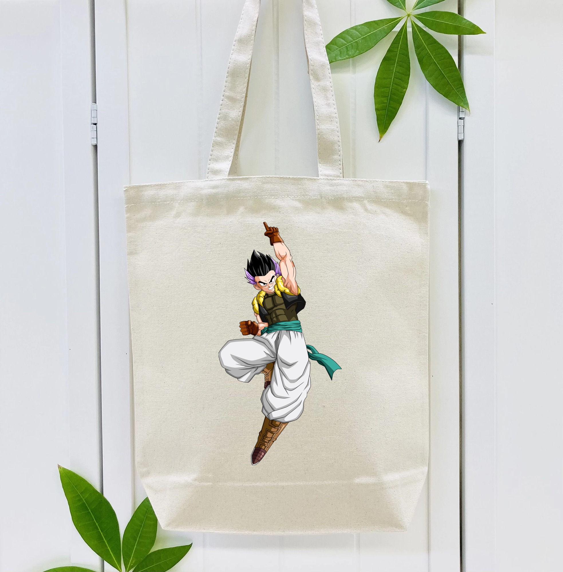 ドラゴンボール 孫 悟飯（そんごはん）DRAGON BALL Son Gohan 縦型キャンバス生地手提げバッグ　トートバッグ