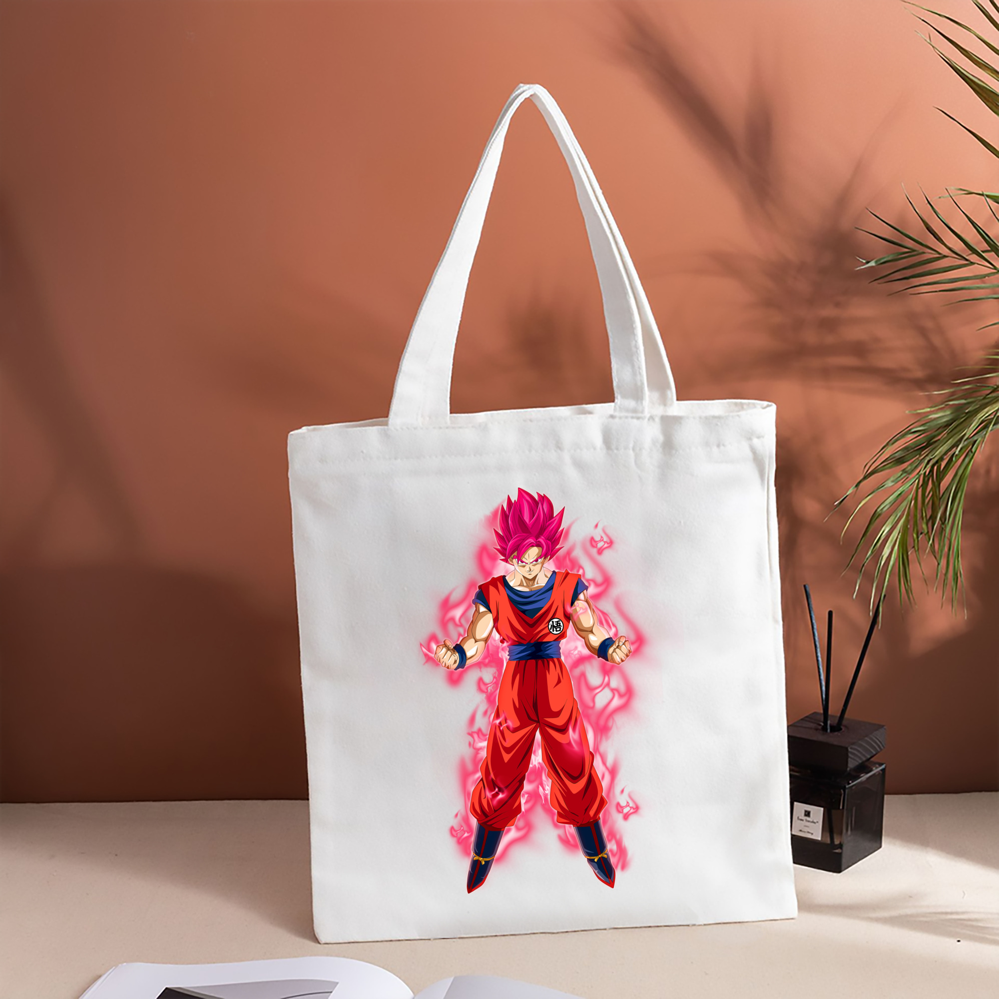 ドラゴンボール 孫 悟飯（そんごはん）DRAGON BALL Son Gohan 縦型キャンバス生地手提げバッグ　トートバッグ