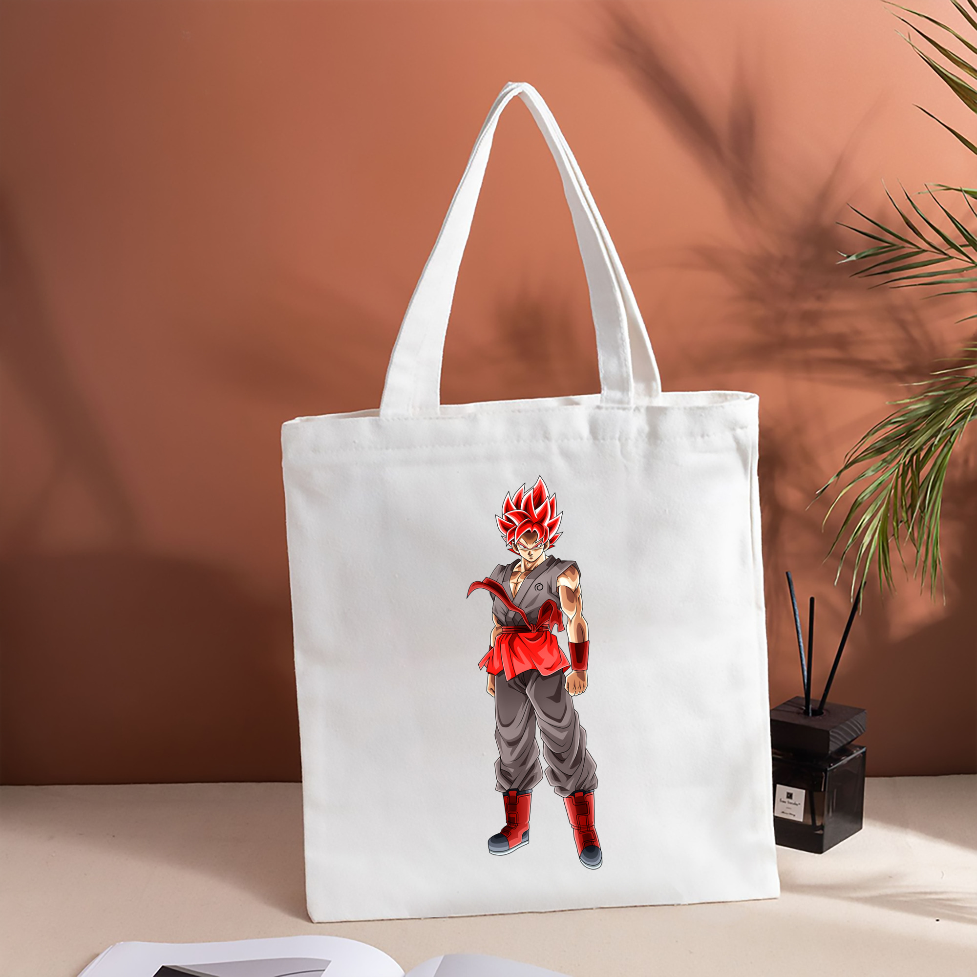 ドラゴンボール 孫 悟飯（そんごはん）DRAGON BALL Son Gohan 縦型キャンバス生地手提げバッグ　トートバッグ